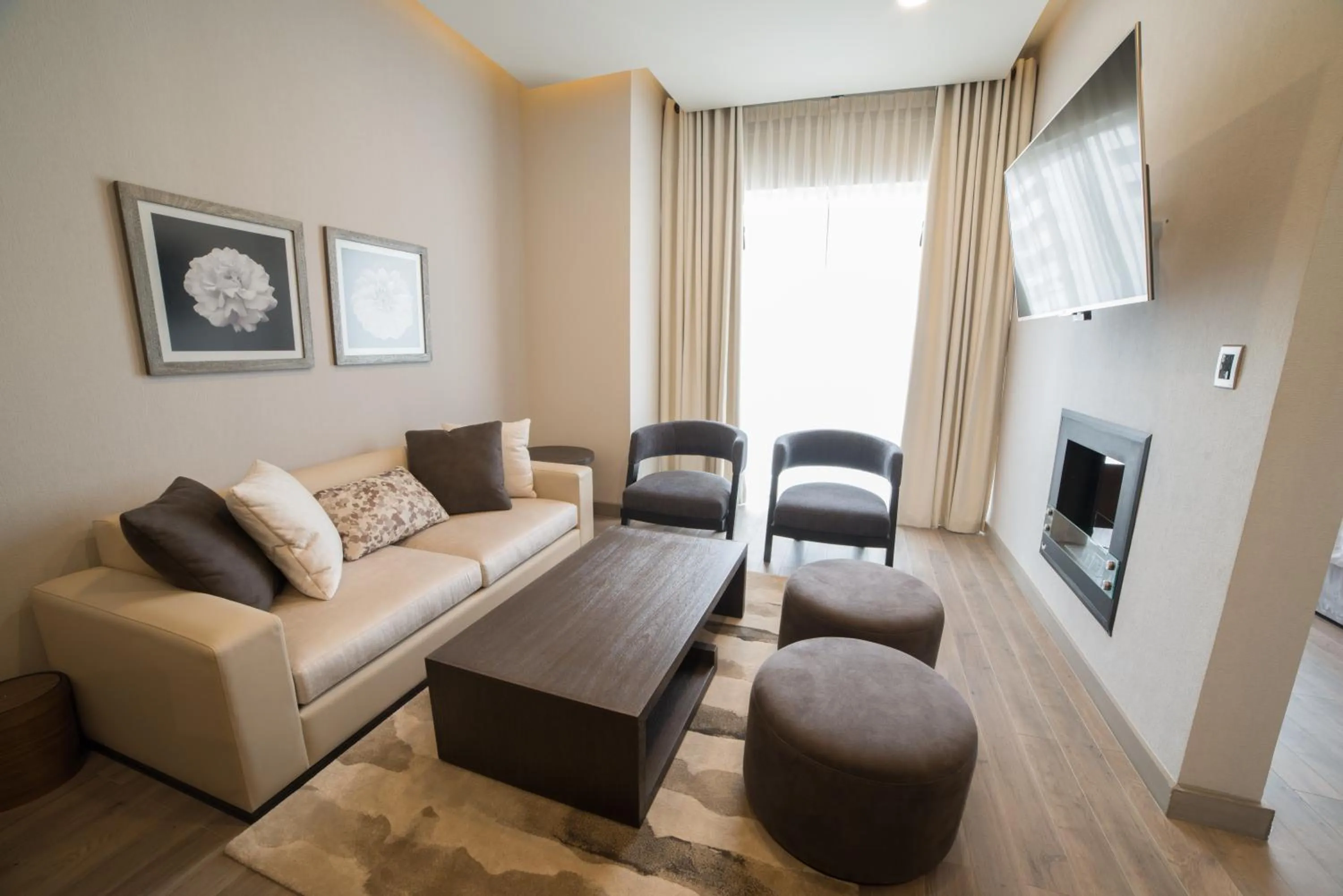 Living room in Huper Hotel Boutique