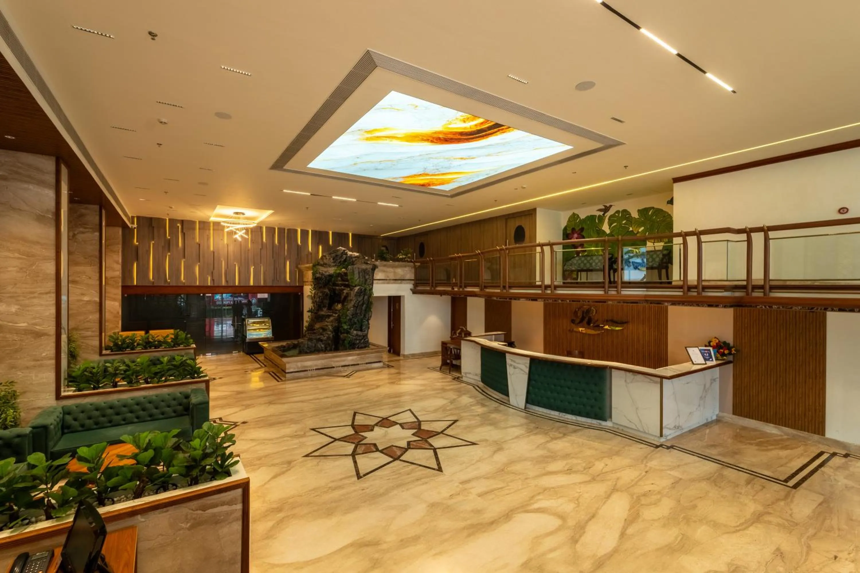 Lobby or reception in Residency Tower