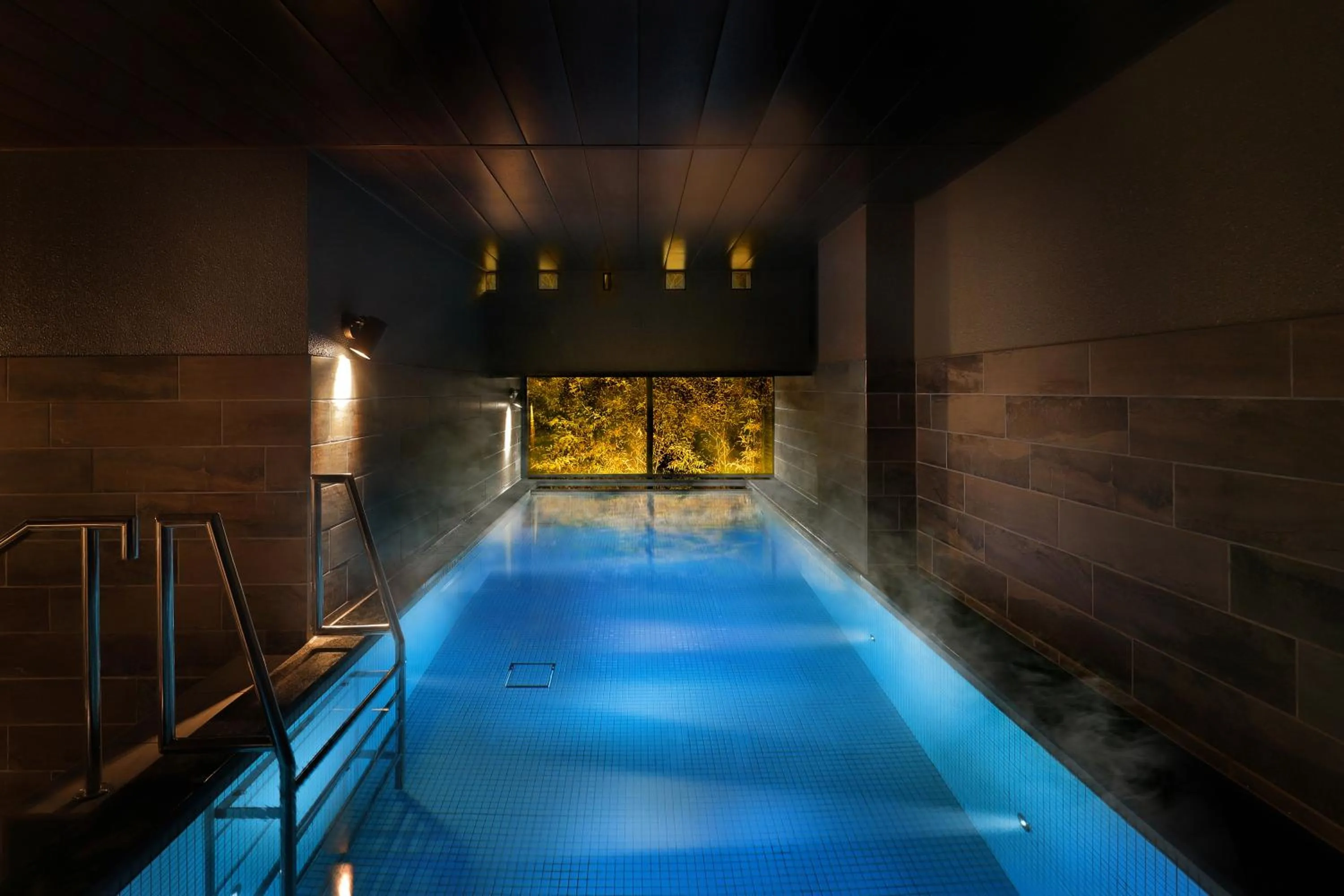 Hot Spring Bath in Marukyu Ryokan