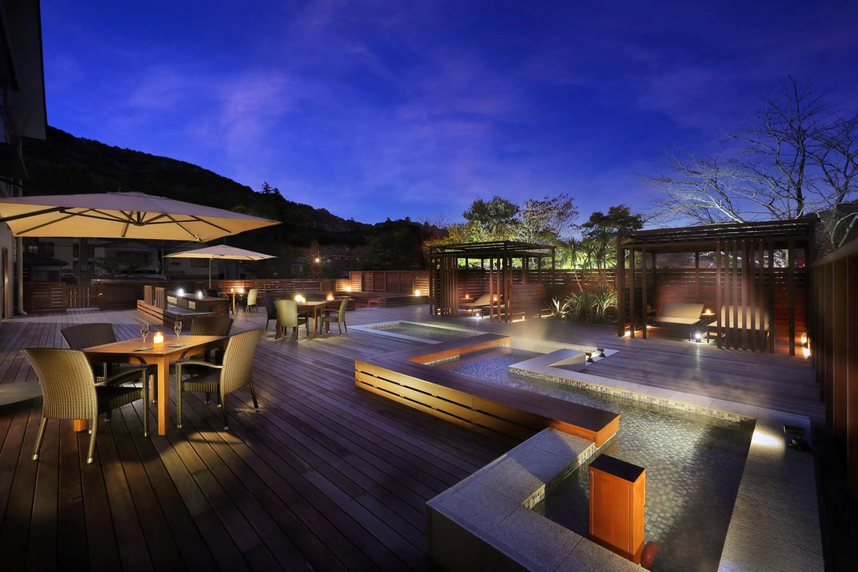 Balcony/Terrace in Marukyu Ryokan