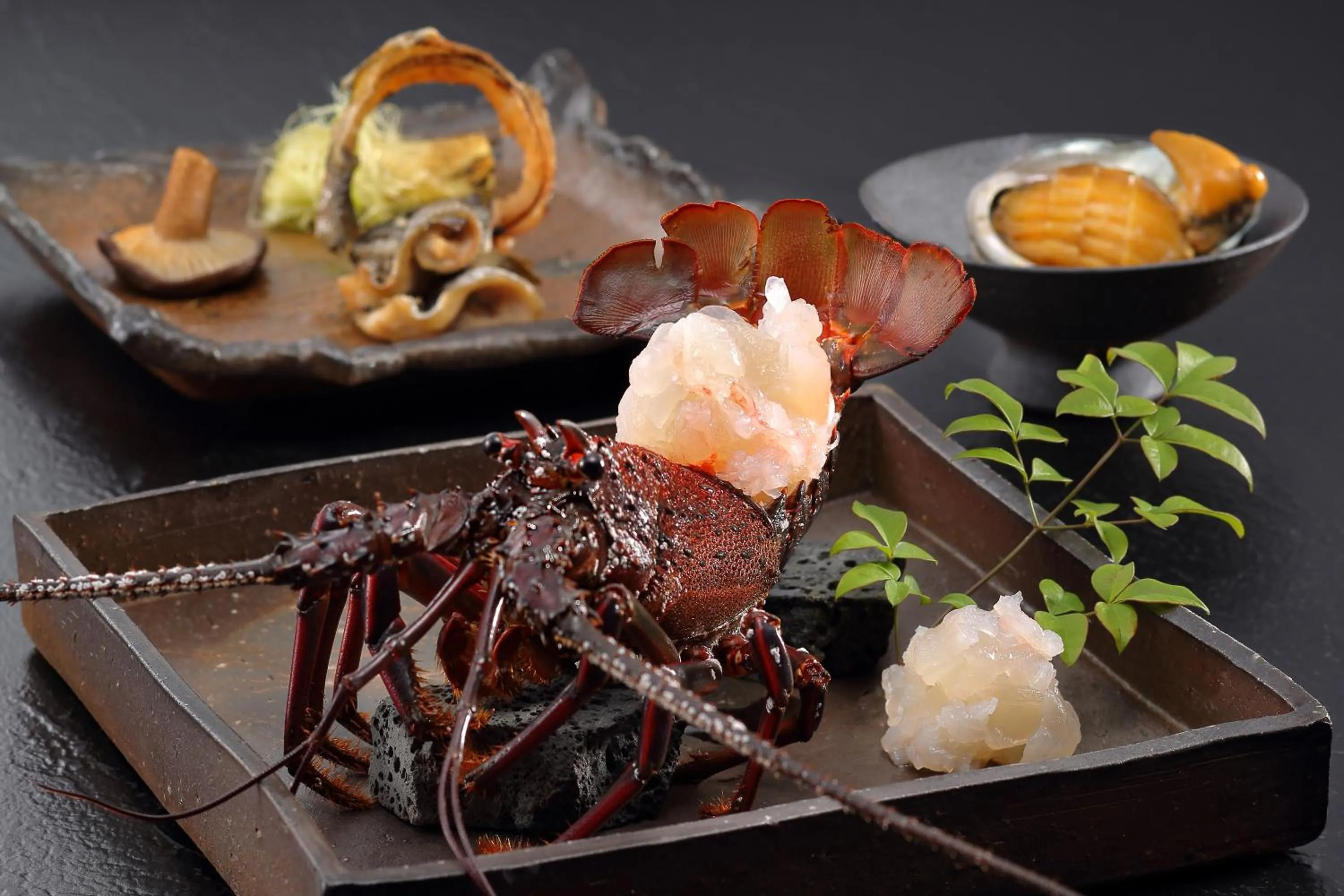Food close-up in Marukyu Ryokan