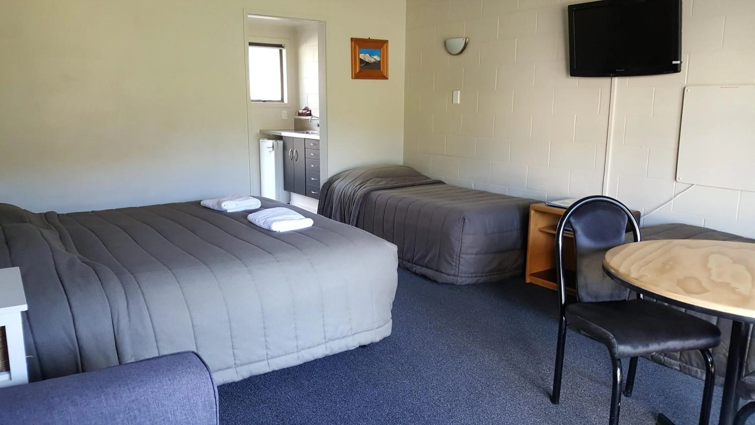 Bed in Ruapehu Mountain Motel & Lodge