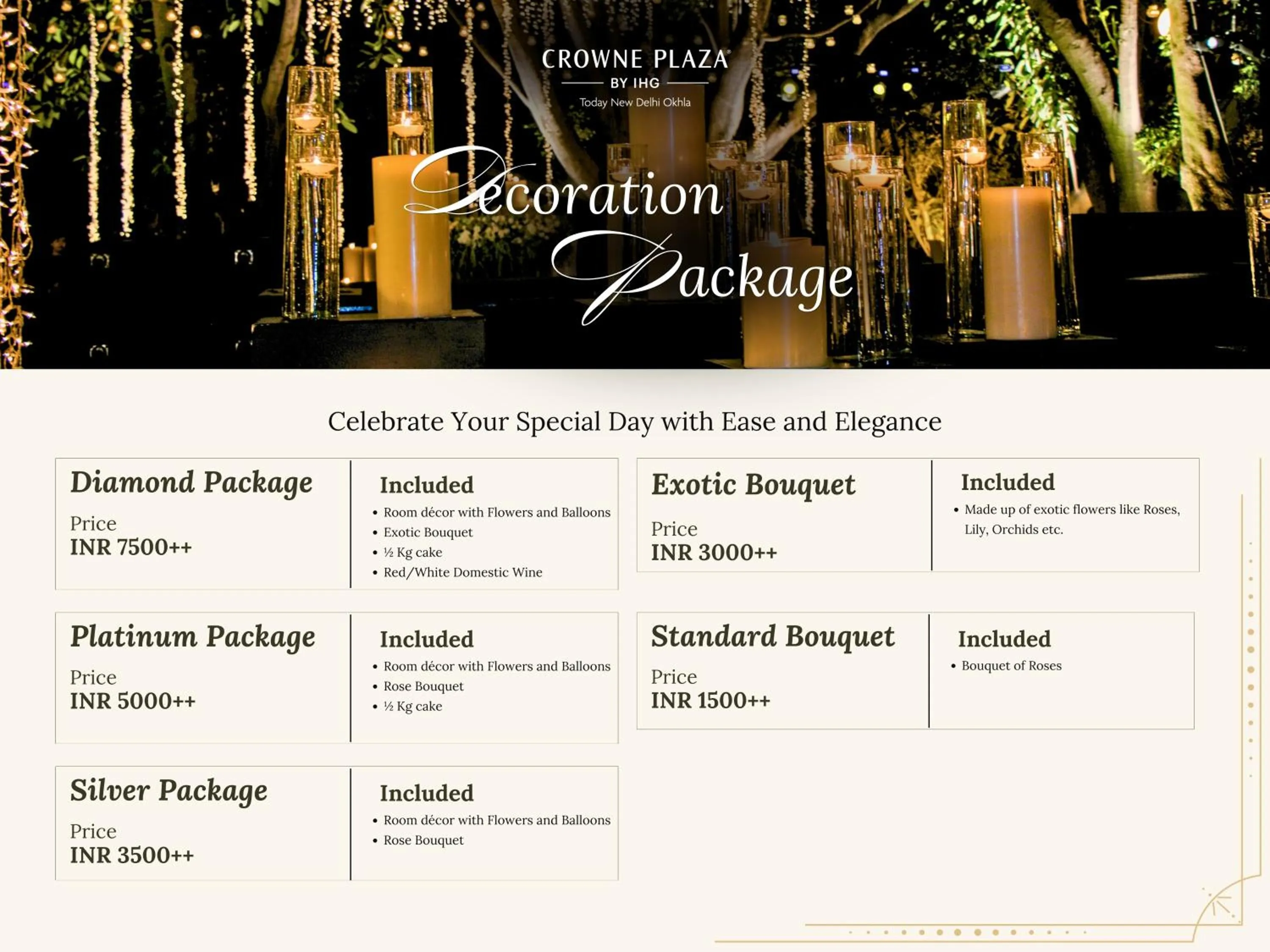 Decorative detail in Crowne Plaza New Delhi Okhla by IHG