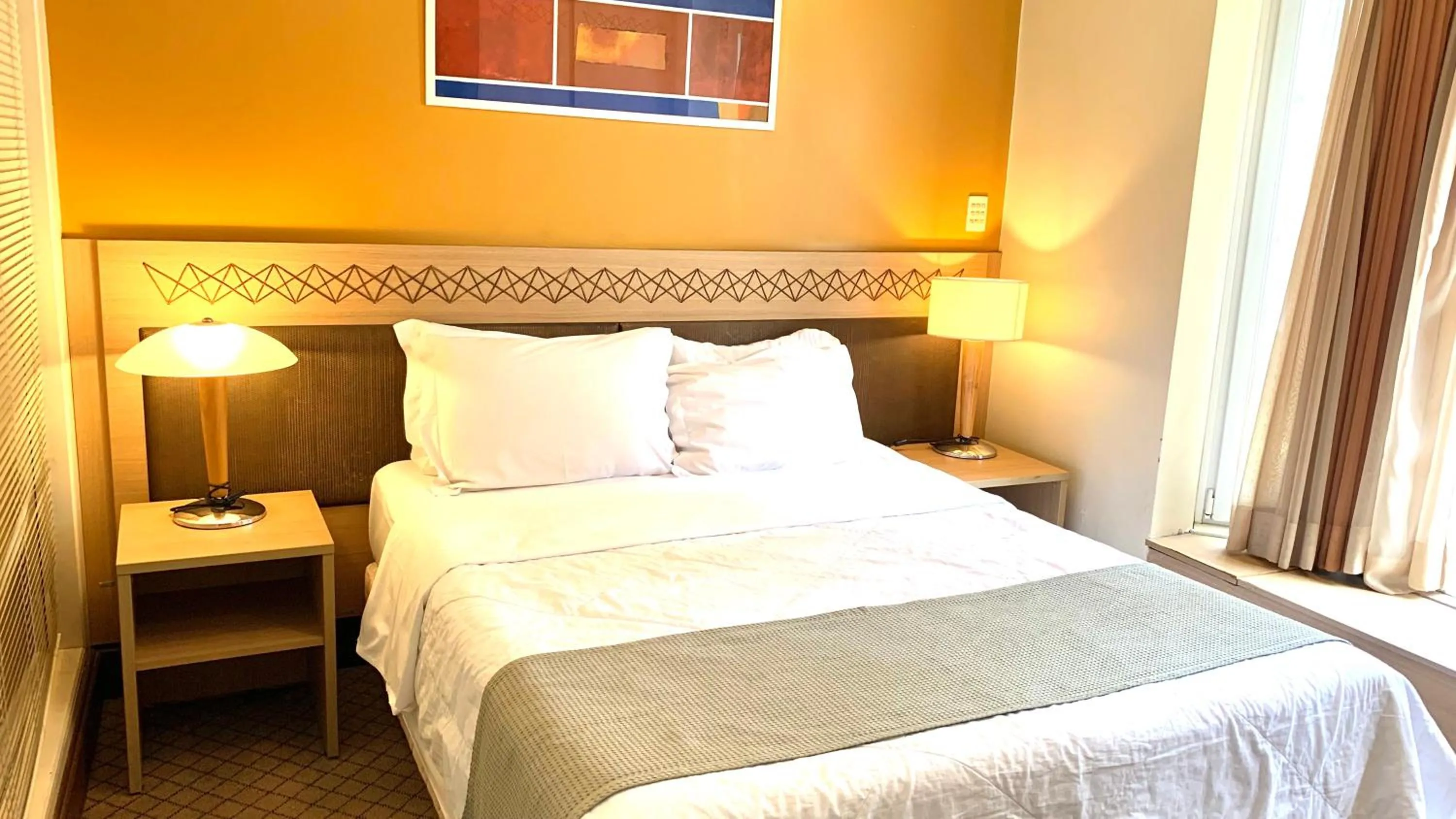 Bedroom, Bed in Flat Mountain Village Luxo e Conforto na Serra