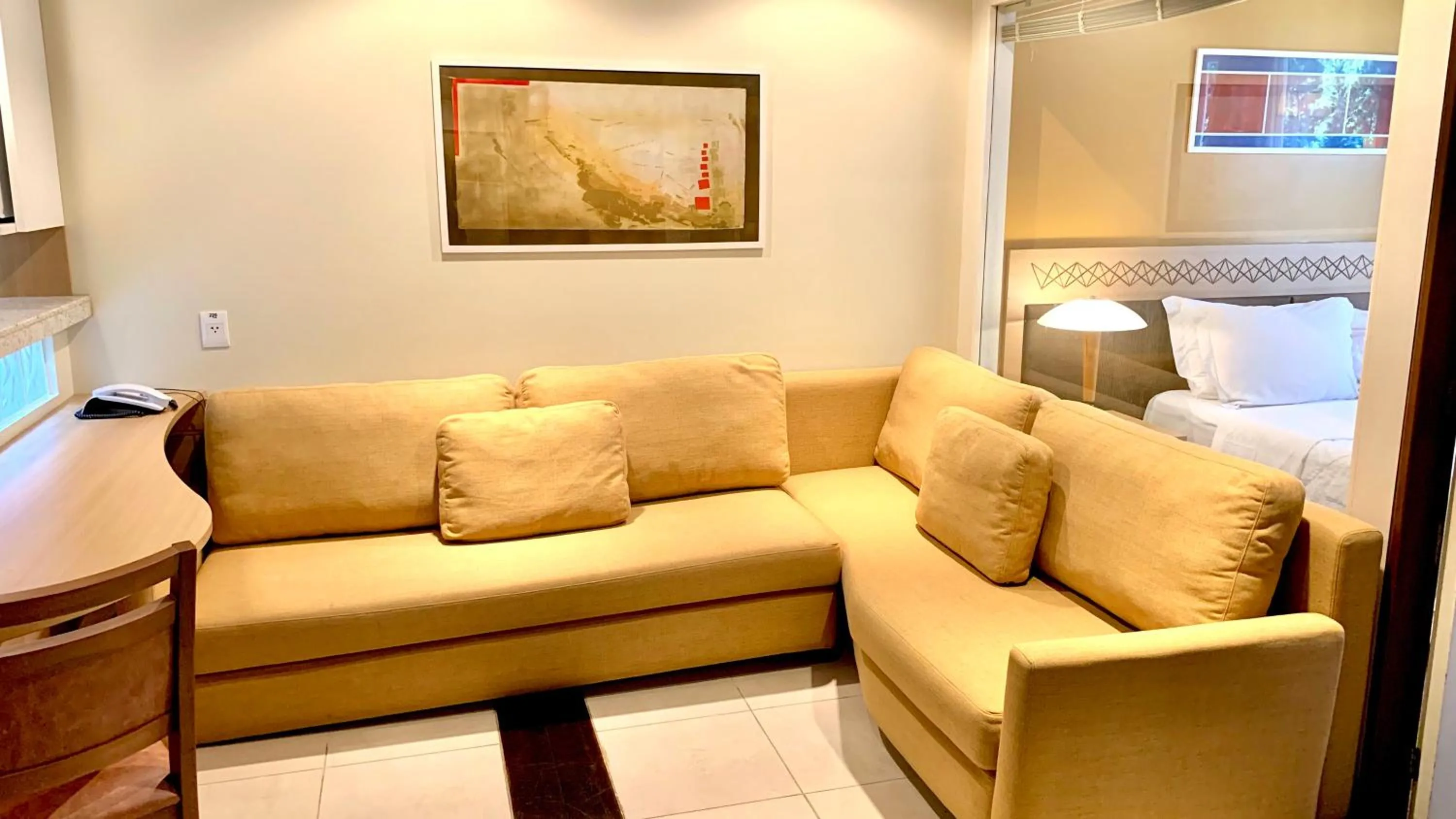 Living room in Flat Mountain Village Luxo e Conforto na Serra