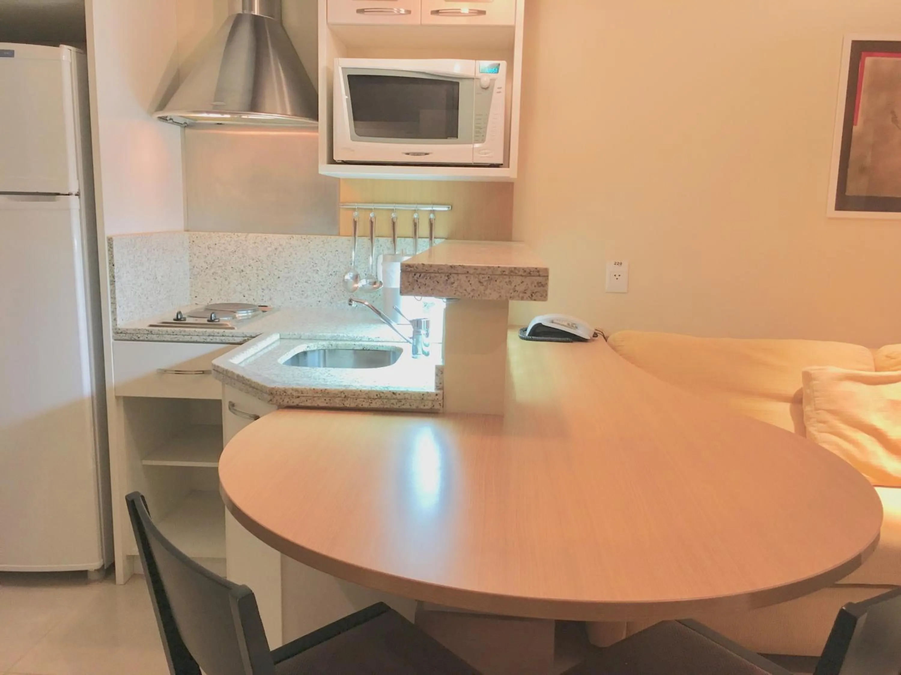 Kitchen or kitchenette in Flat Mountain Village Luxo e Conforto na Serra