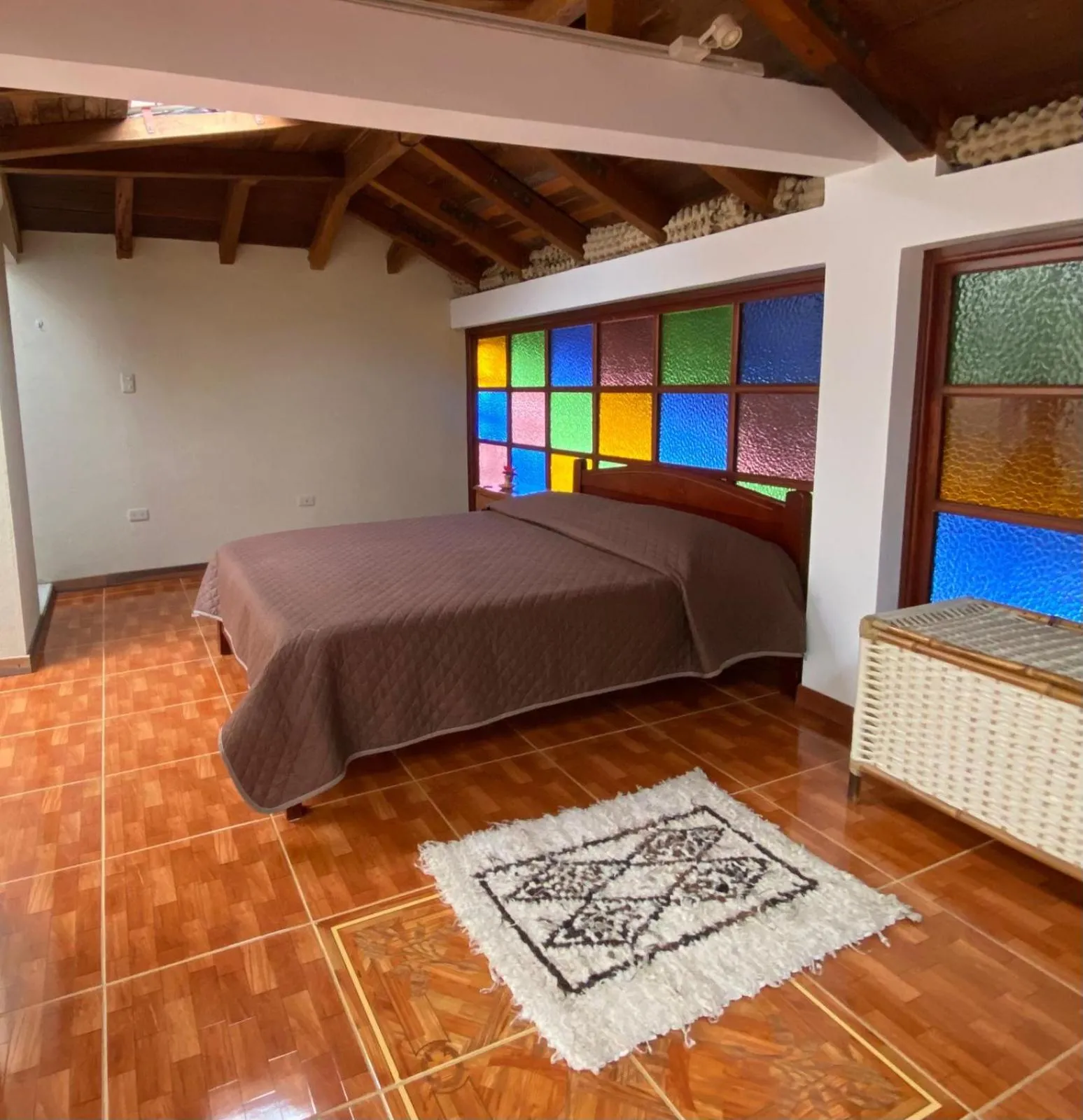 Bed in Chez Alicia Hostal