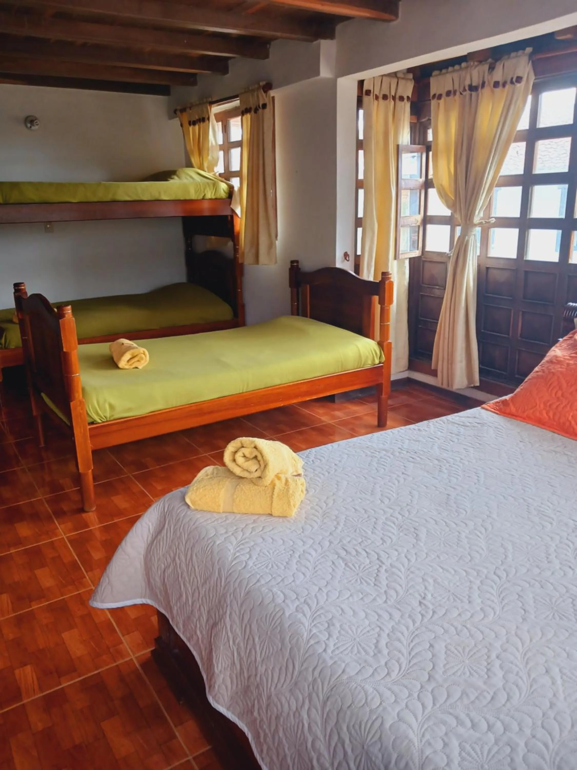 Bed in Chez Alicia Hostal