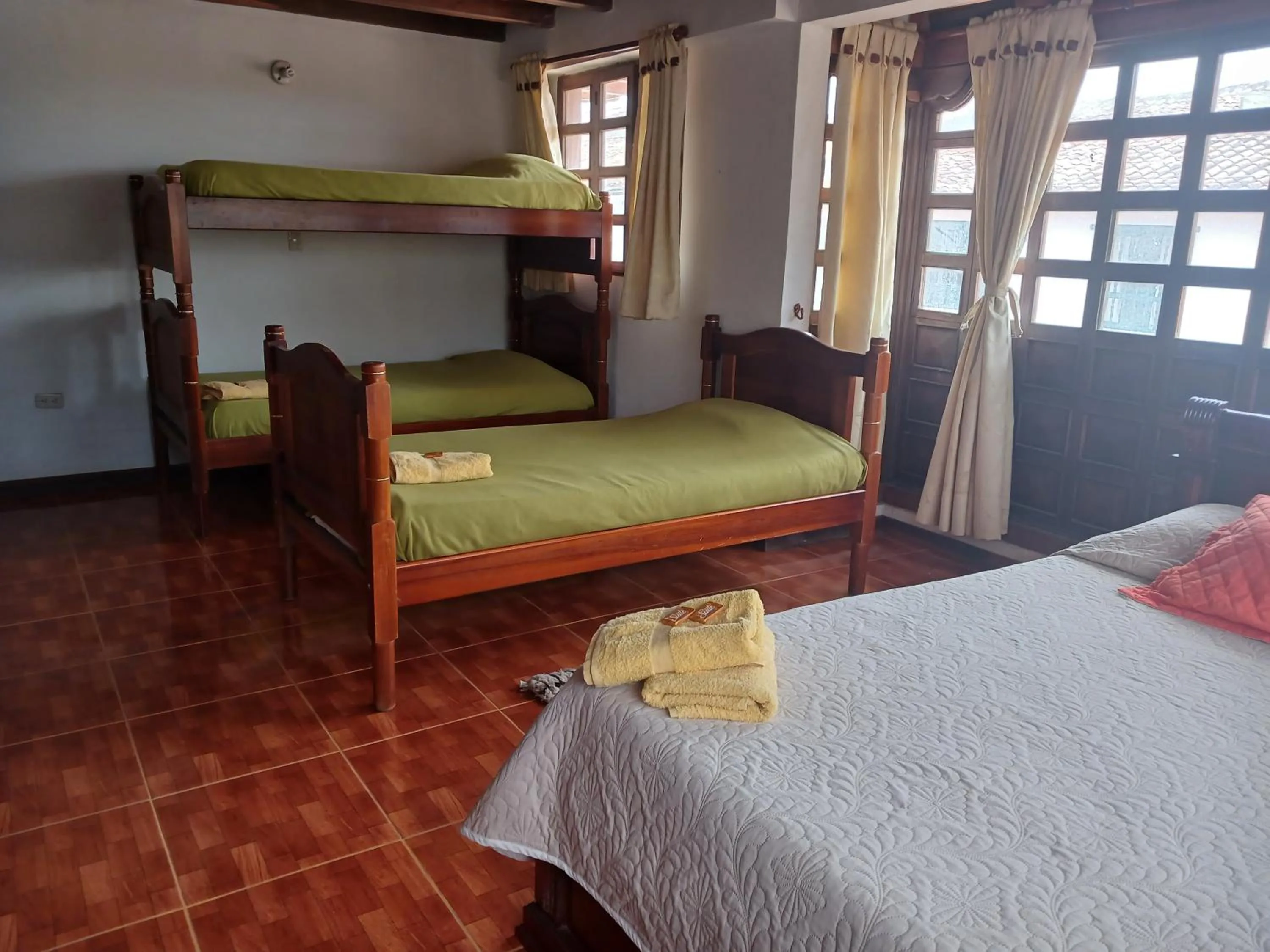Bed in Chez Alicia Hostal