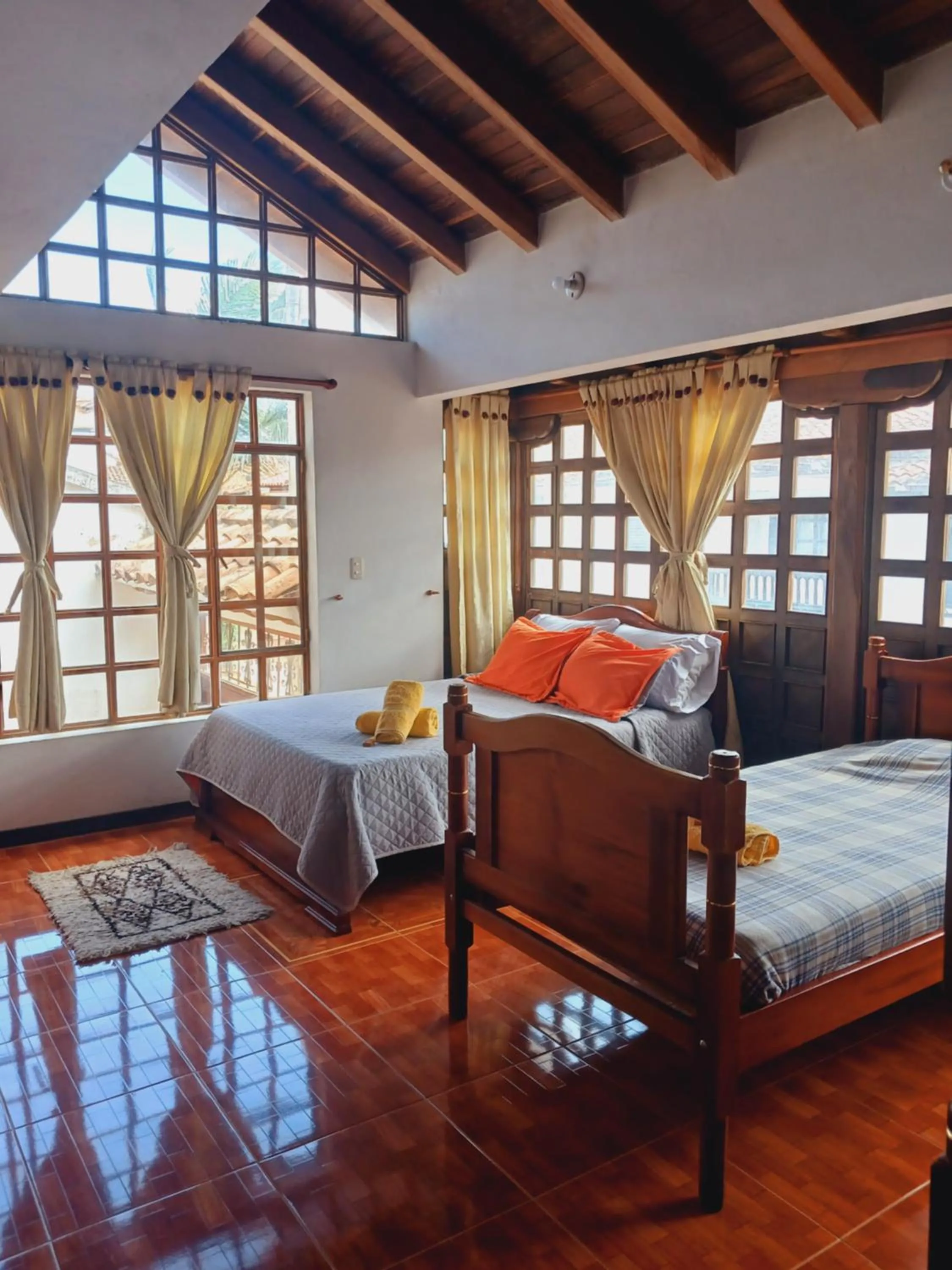 Bed in Chez Alicia Hostal
