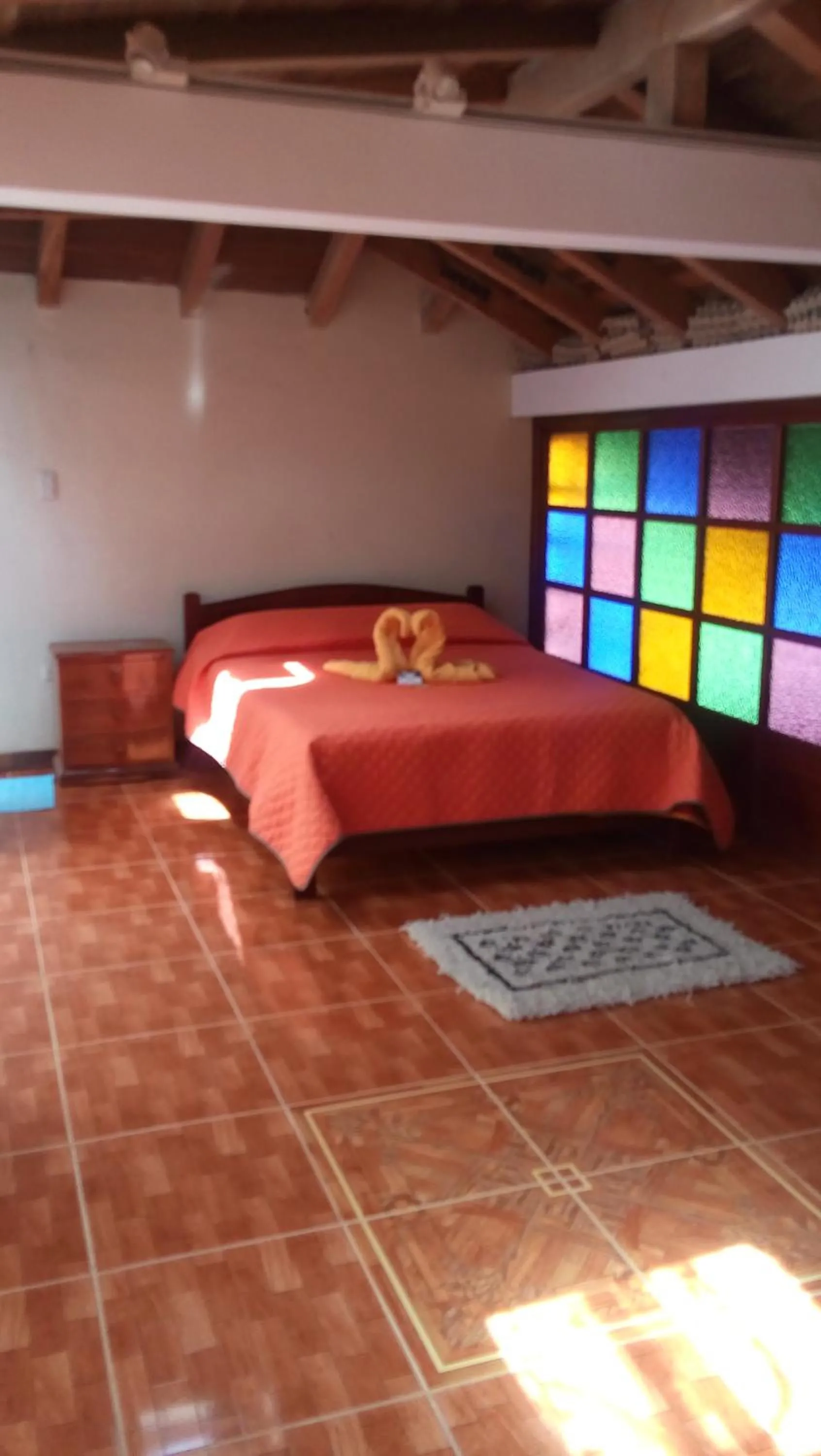 Bed in Chez Alicia Hostal