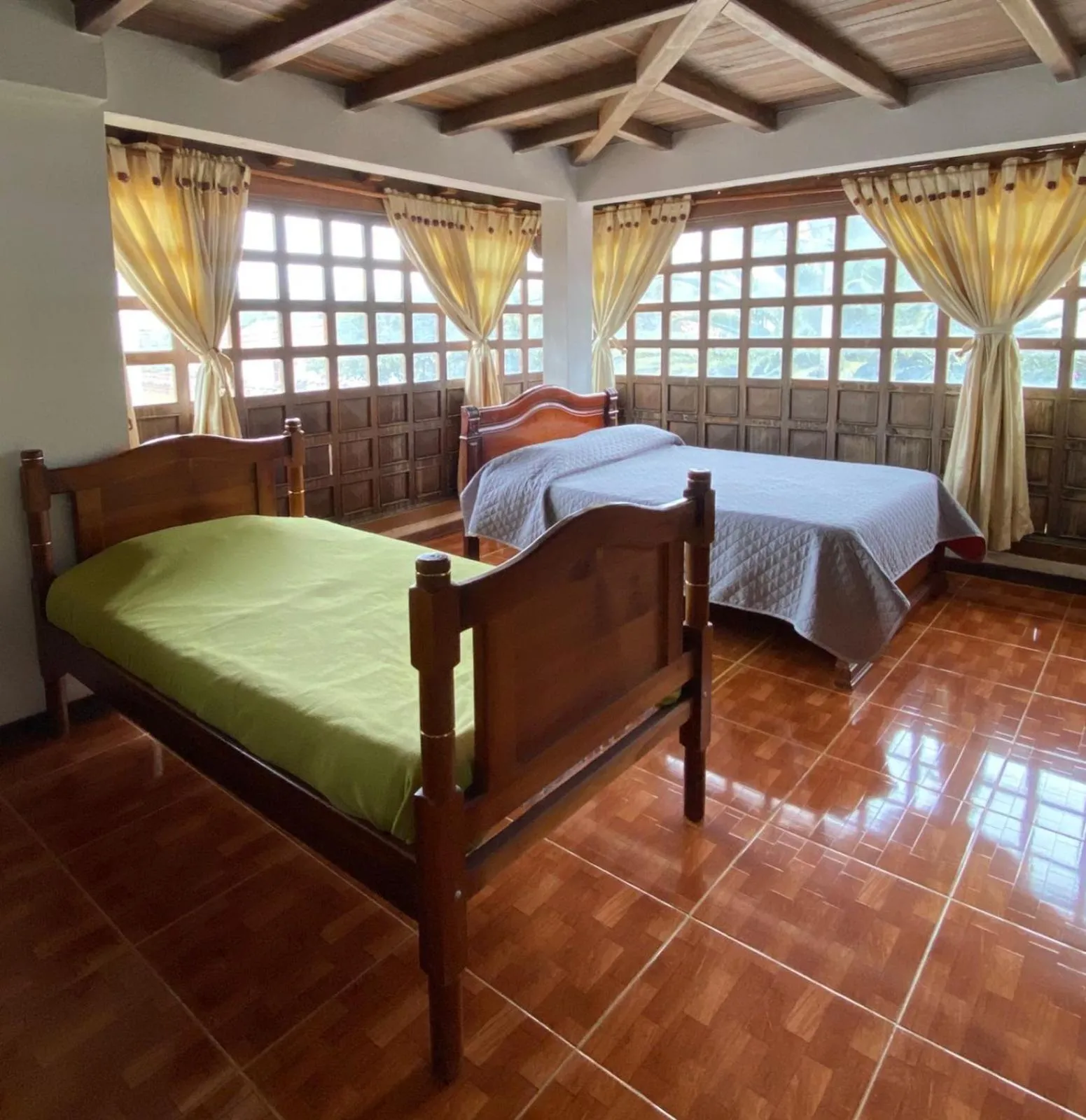 Bed in Chez Alicia Hostal