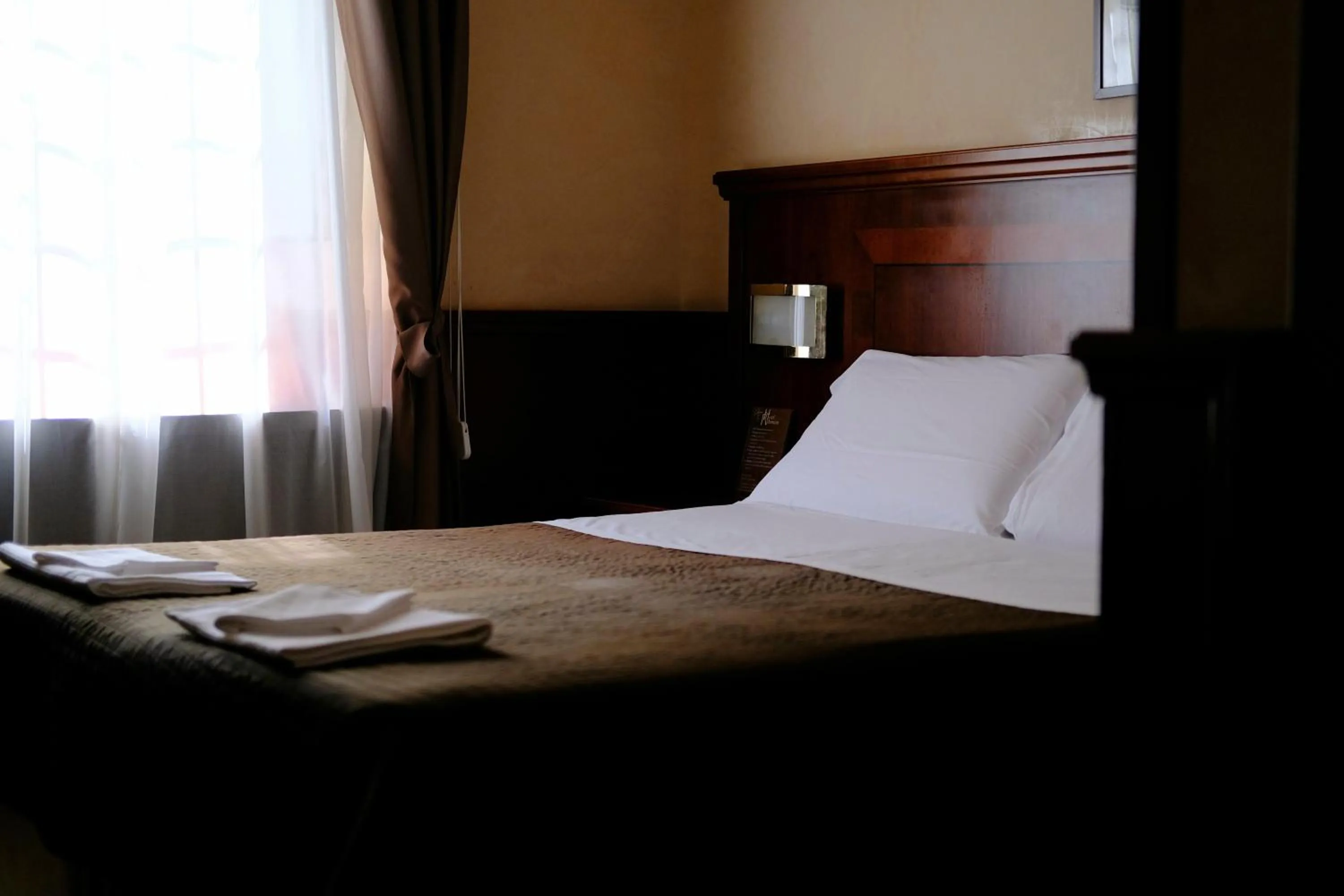 Bed in Hotel Robinson