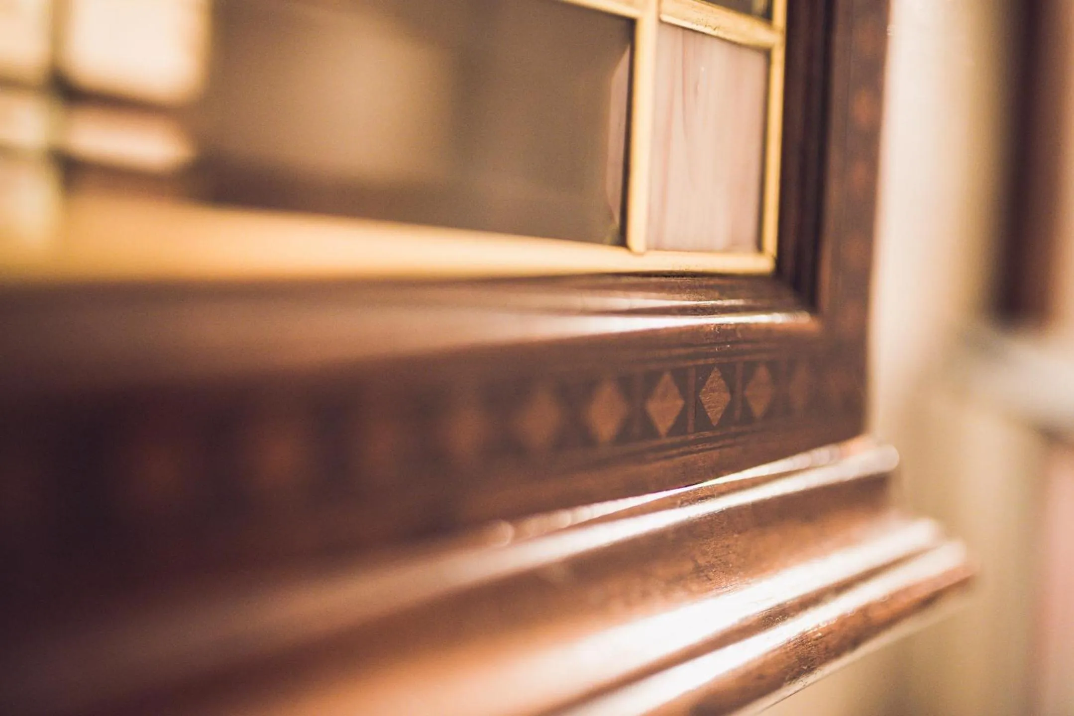 Decorative detail in Hotel Robinson