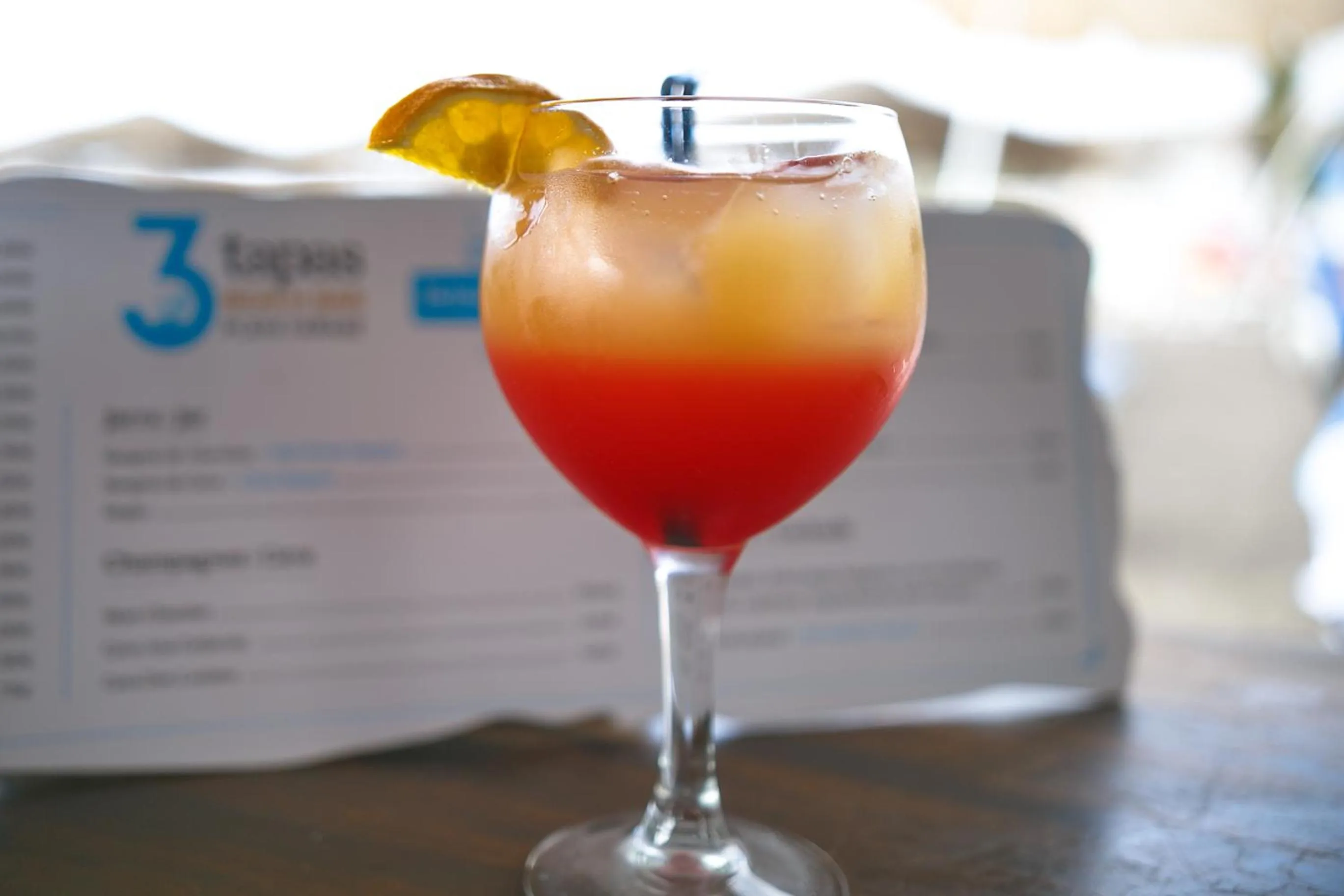 Alcoholic drinks in Los Olivos Beach Resort