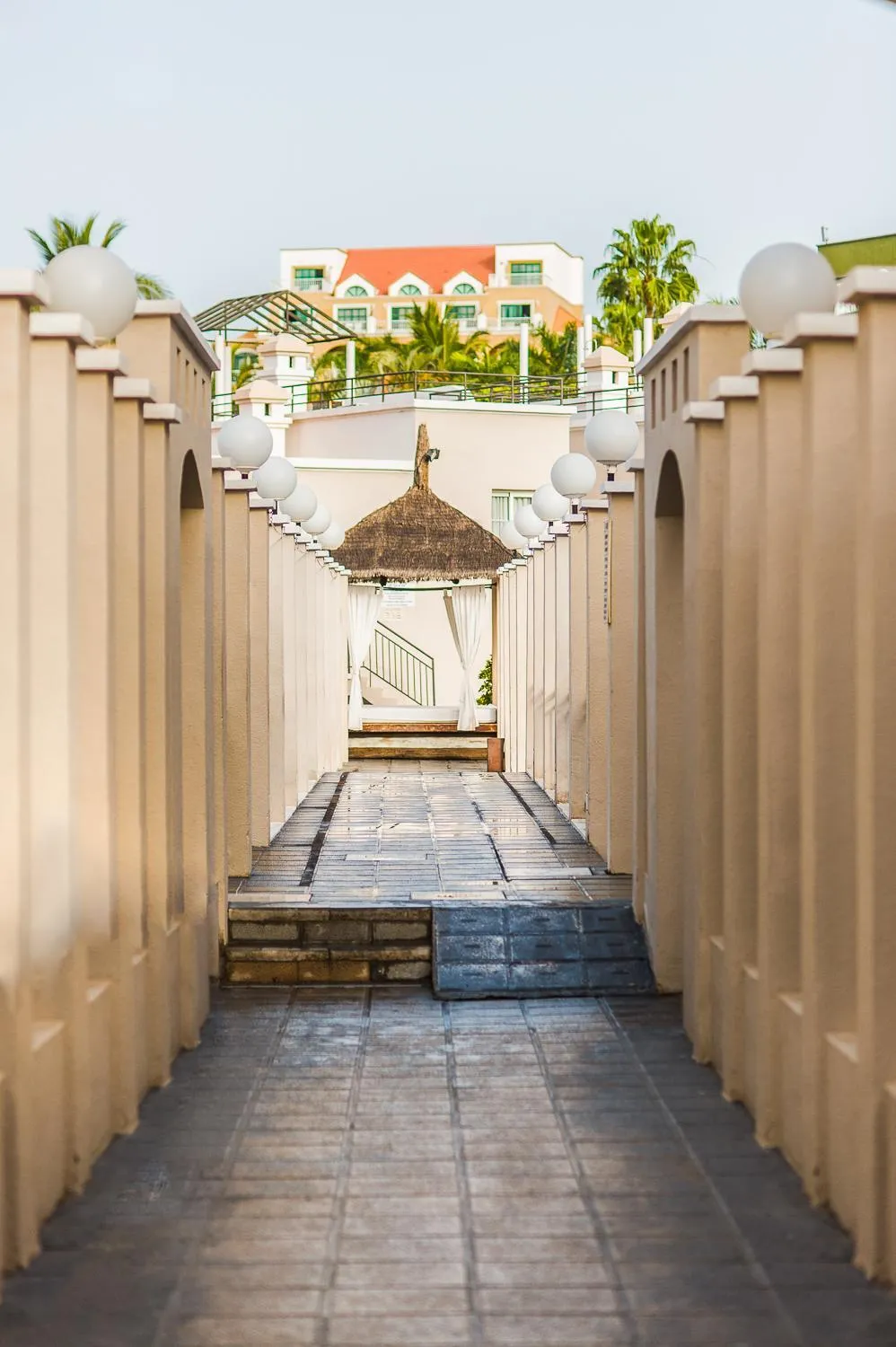 On site in Los Olivos Beach Resort