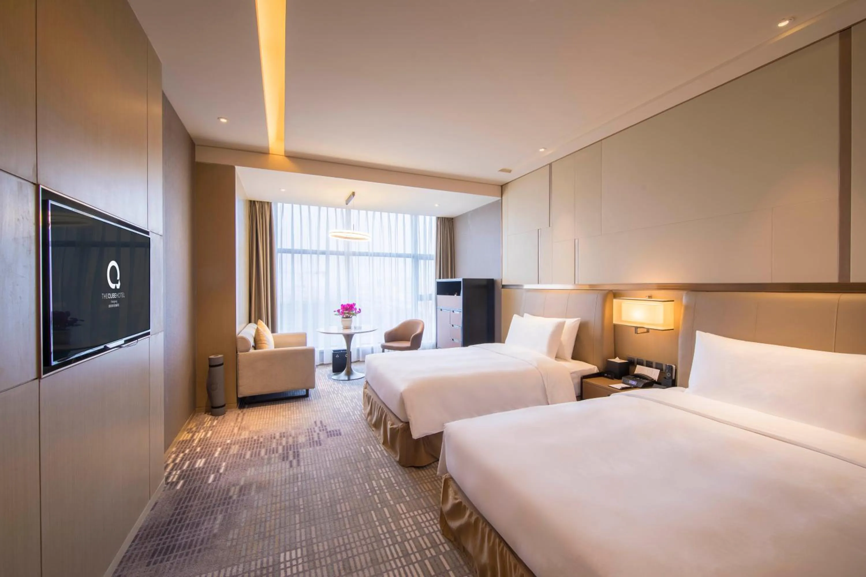 Photo of the whole room in The Qube Hotel Xiangyang