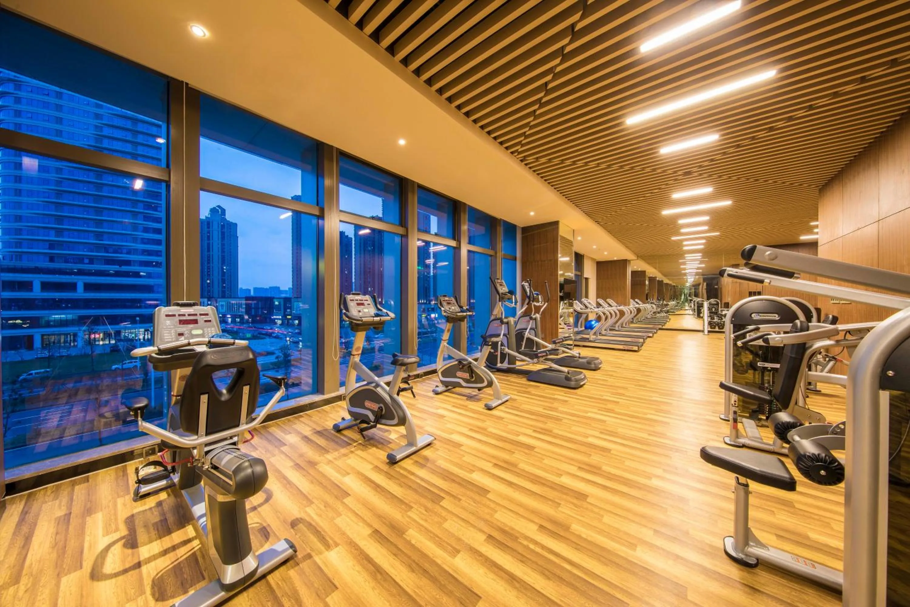Fitness centre/facilities in The Qube Hotel Xiangyang