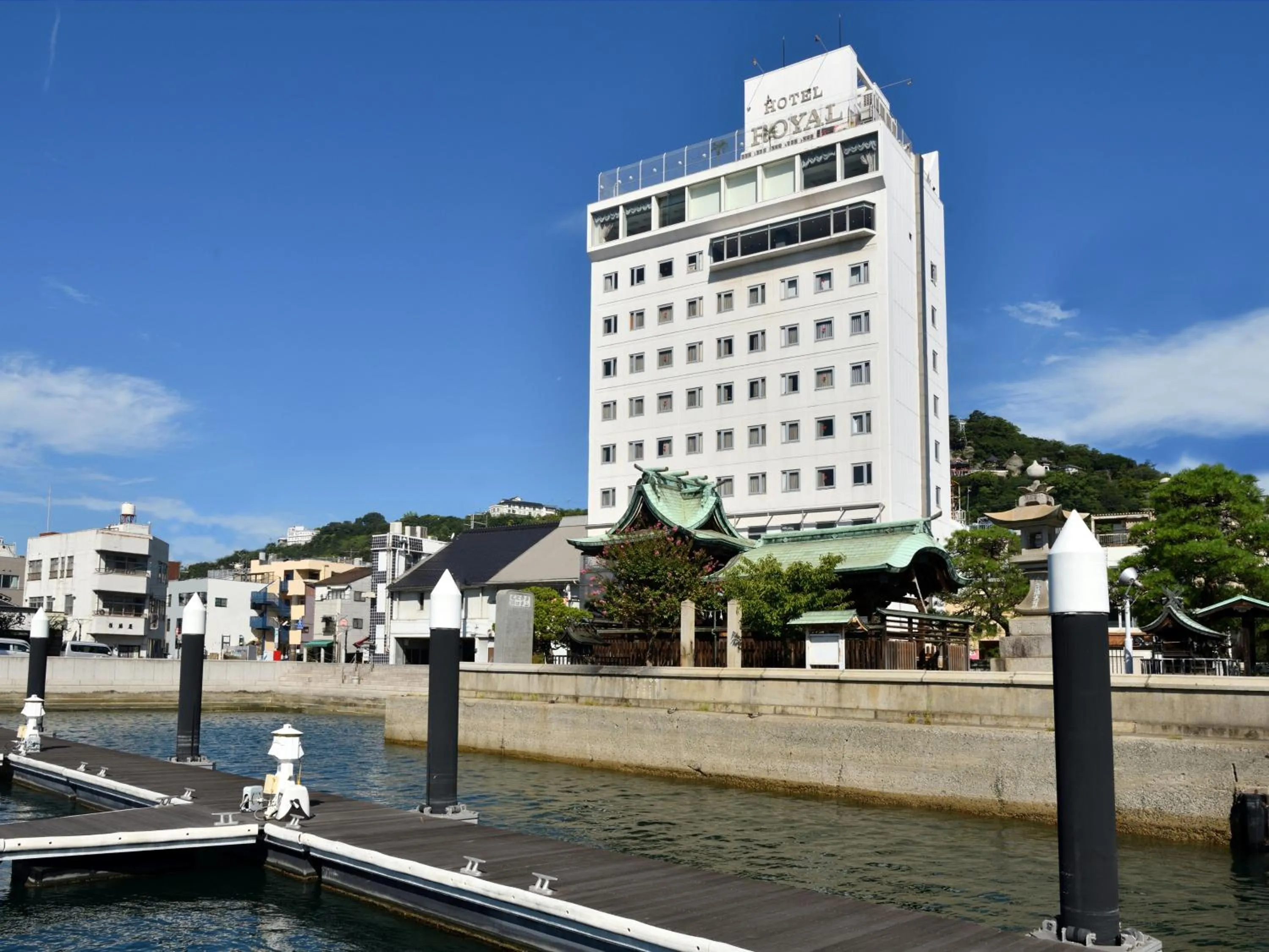 Property building in Onomichi Royal Hotel