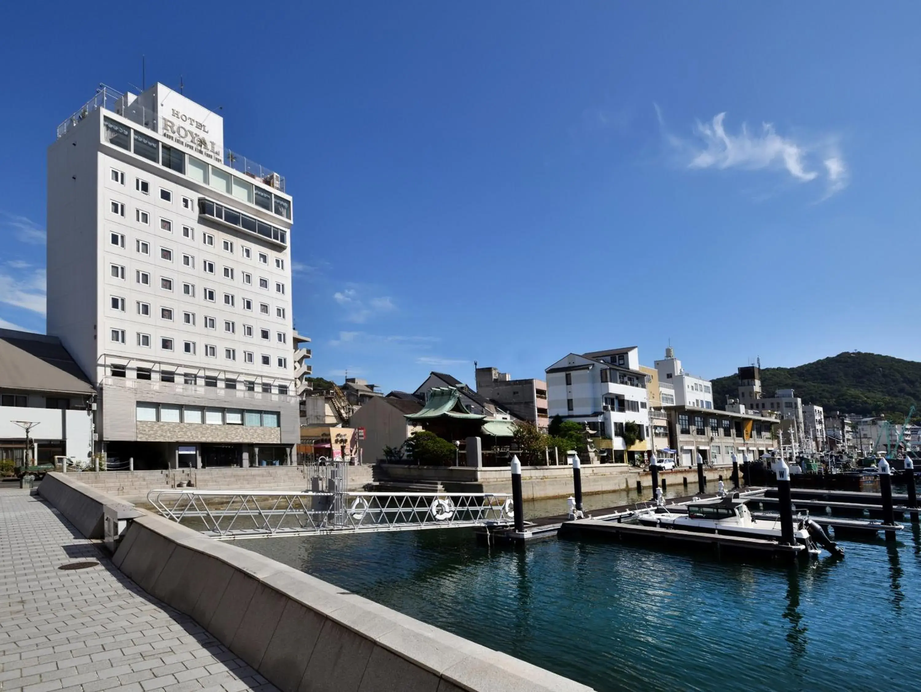 Property building in Onomichi Royal Hotel Property building in Onomichi Royal Hotel