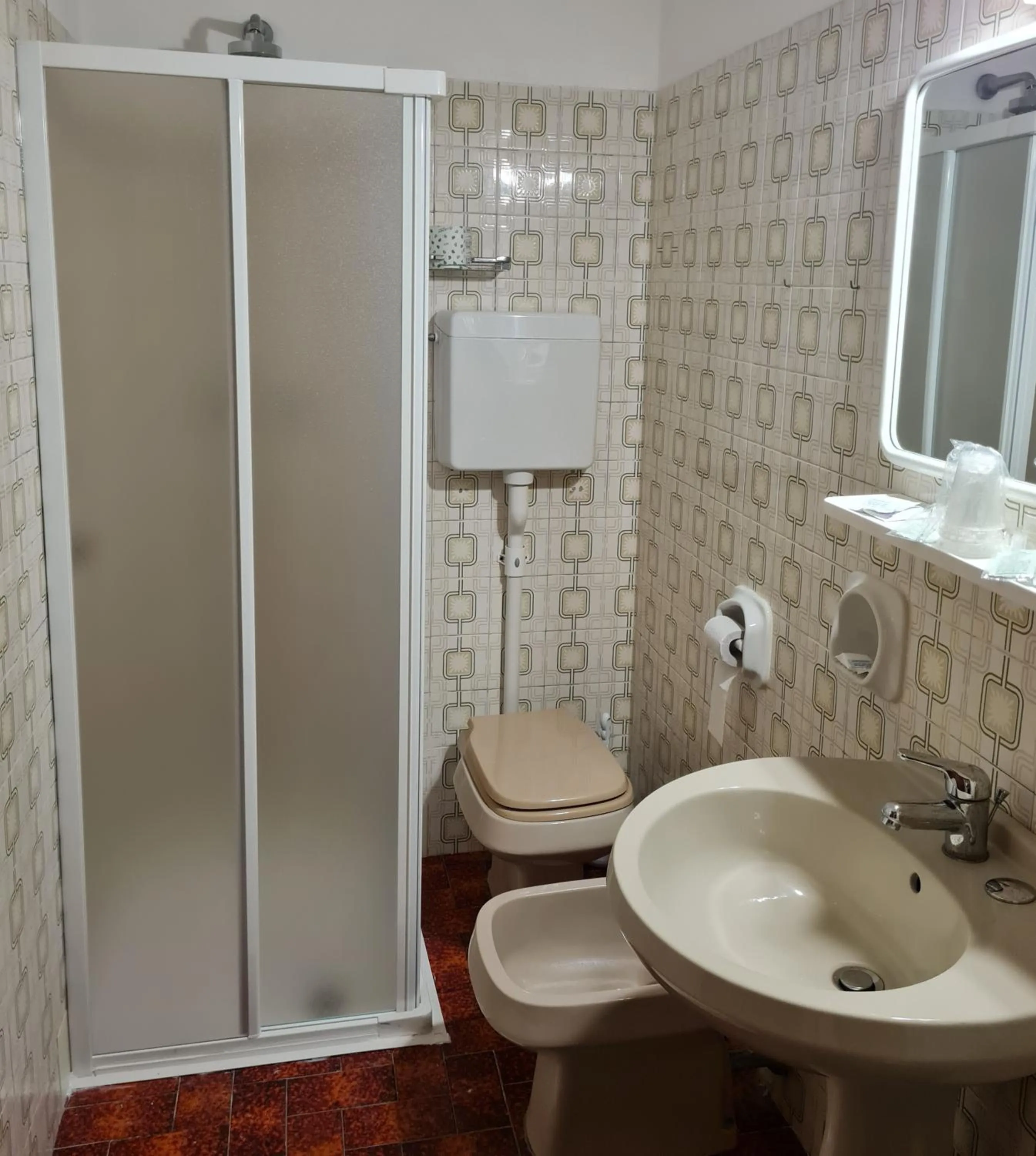 Shower in Albergo Ristorante San Matteo