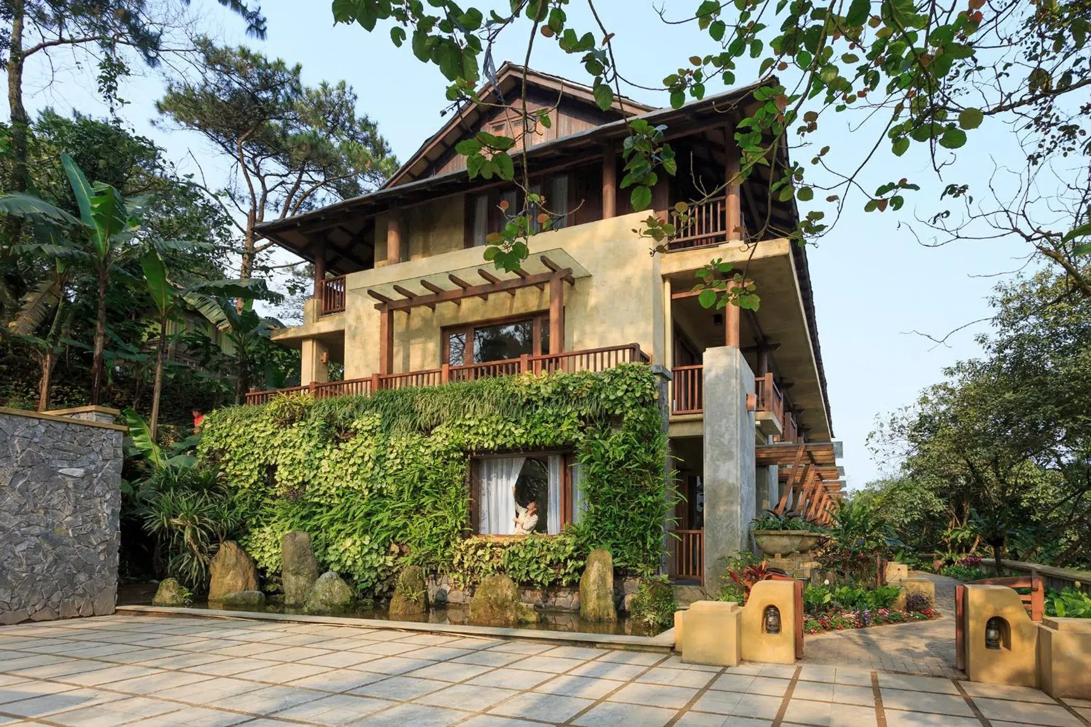 Property building in Melia Ba Vi Mountain Retreat Property building in Melia Ba Vi Mountain Retreat