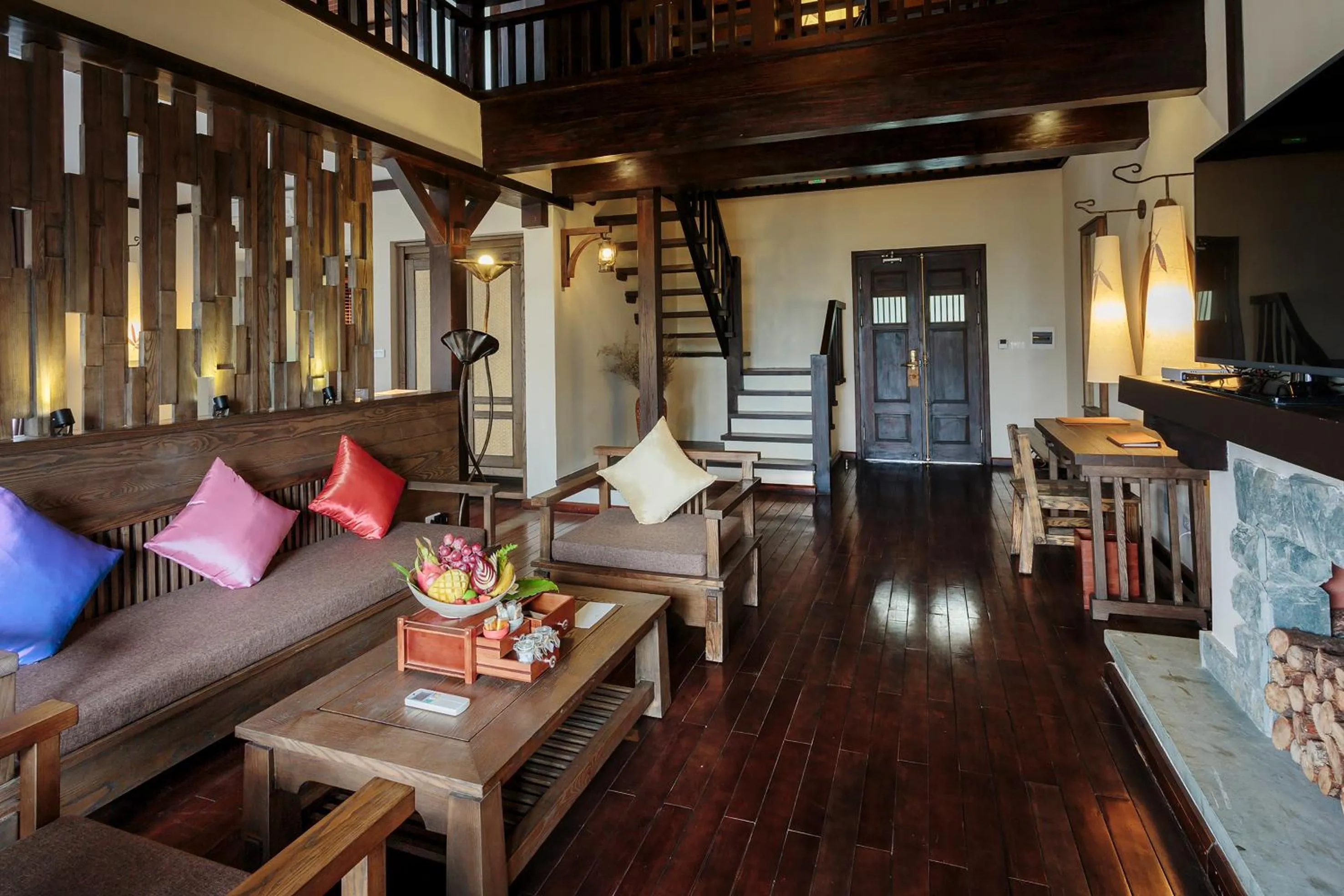 Seating area in Melia Ba Vi Mountain Retreat