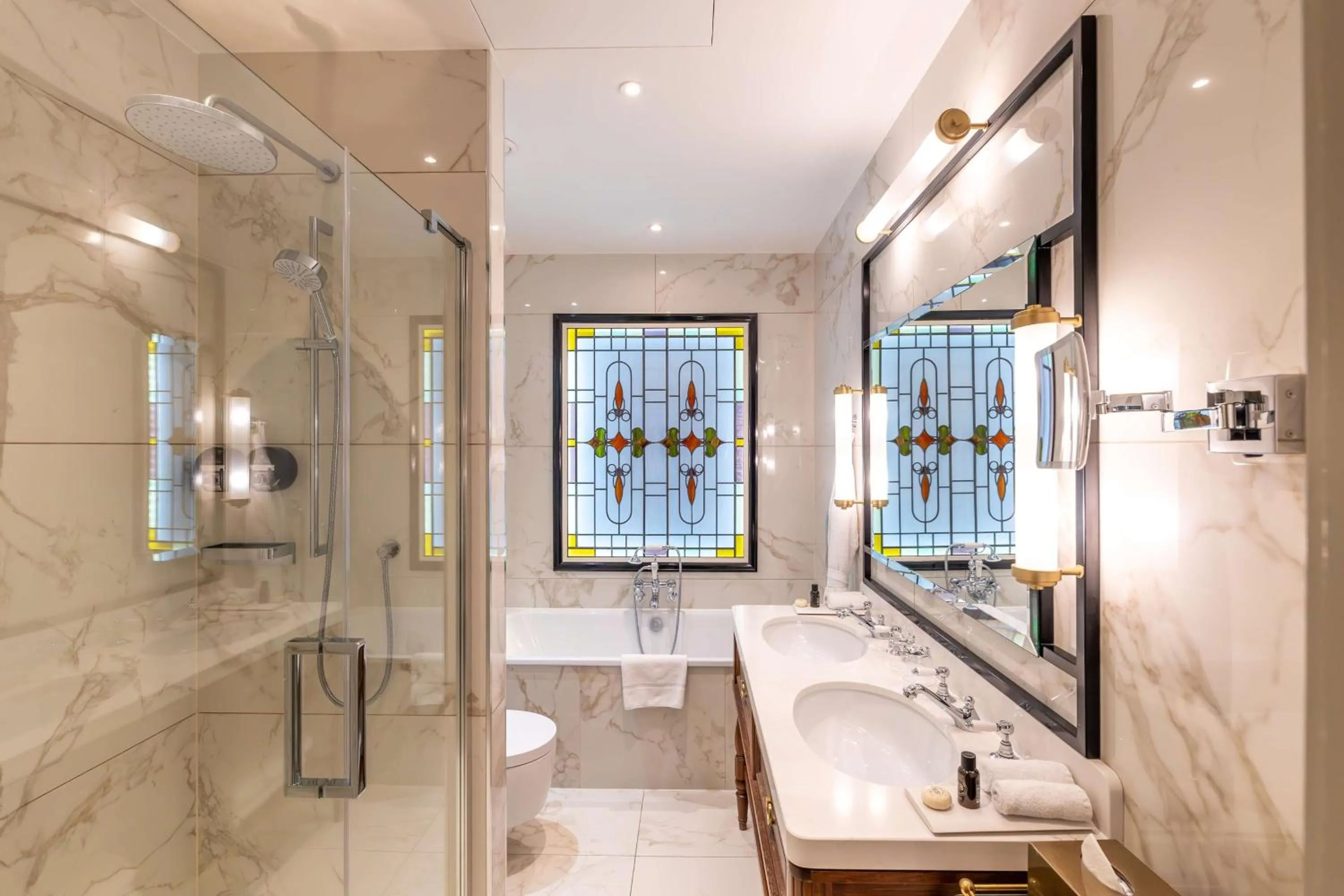 Bathroom in 100 Queen's Gate Hotel London Kensington, Curio Collection by Hilton