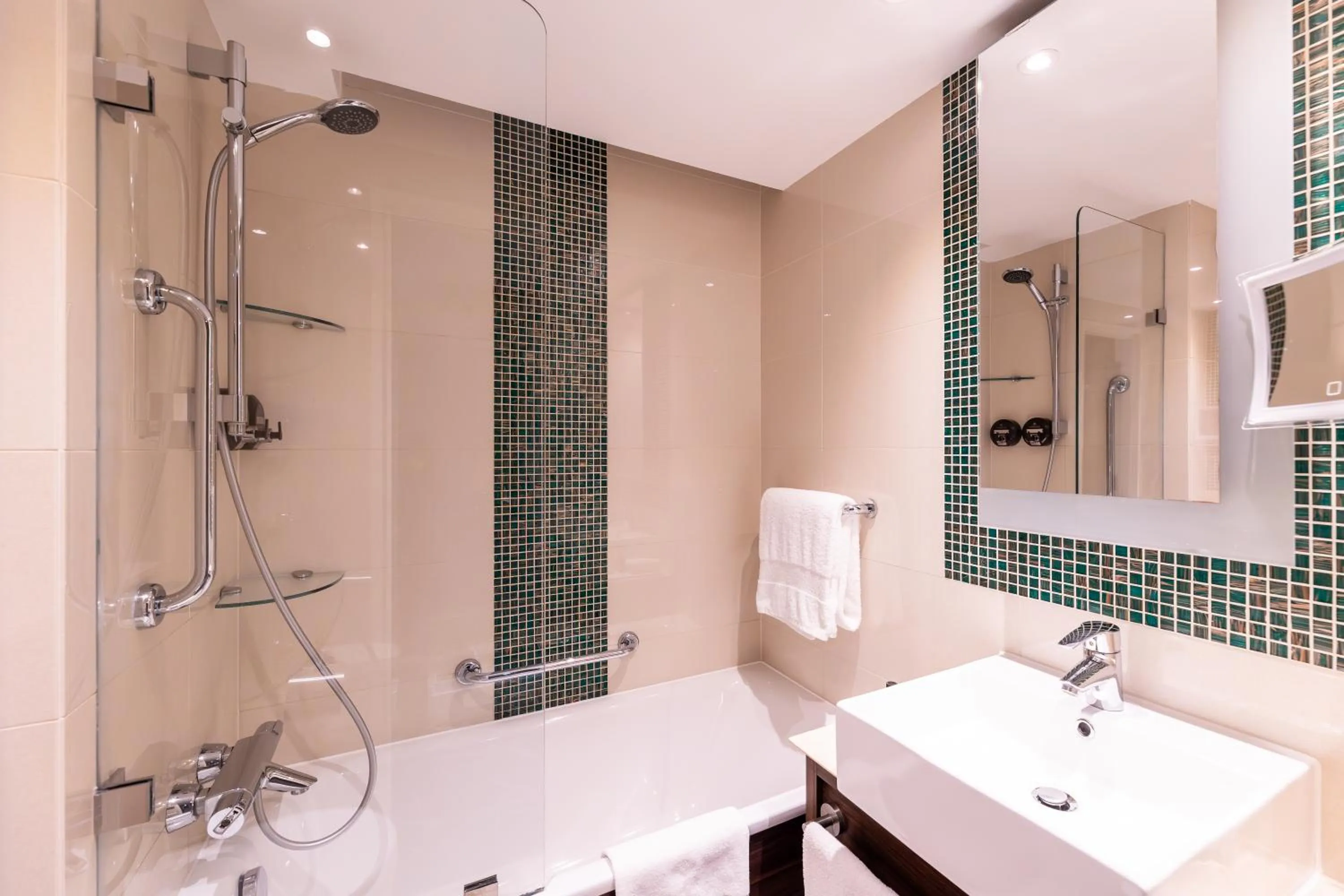 Shower in 100 Queen's Gate Hotel London Kensington, Curio Collection by Hilton