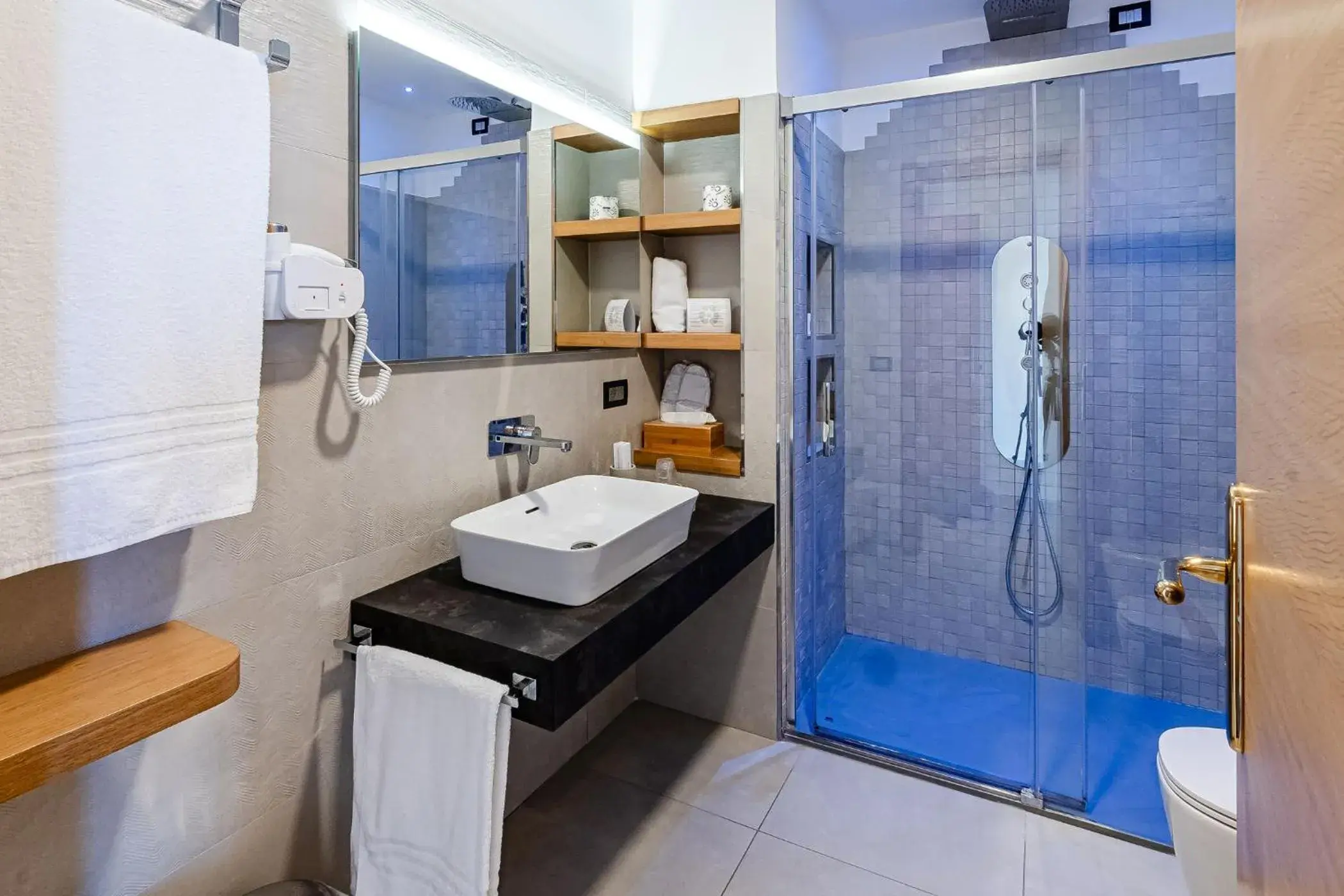 Bathroom in Grand Hotel Santa Maria Bathroom in Grand Hotel Santa Maria