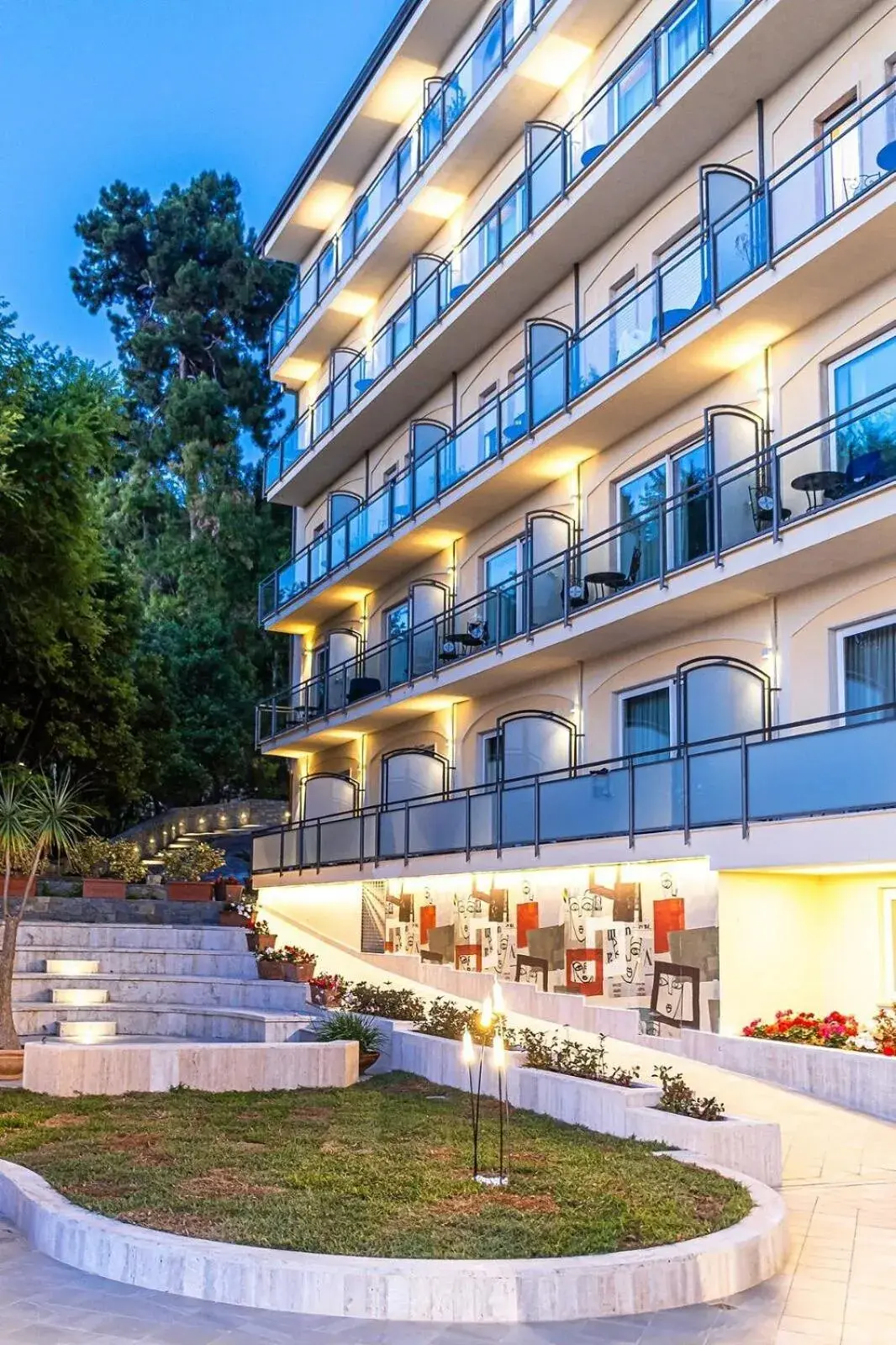 Property building in Grand Hotel Santa Maria Property building in Grand Hotel Santa Maria