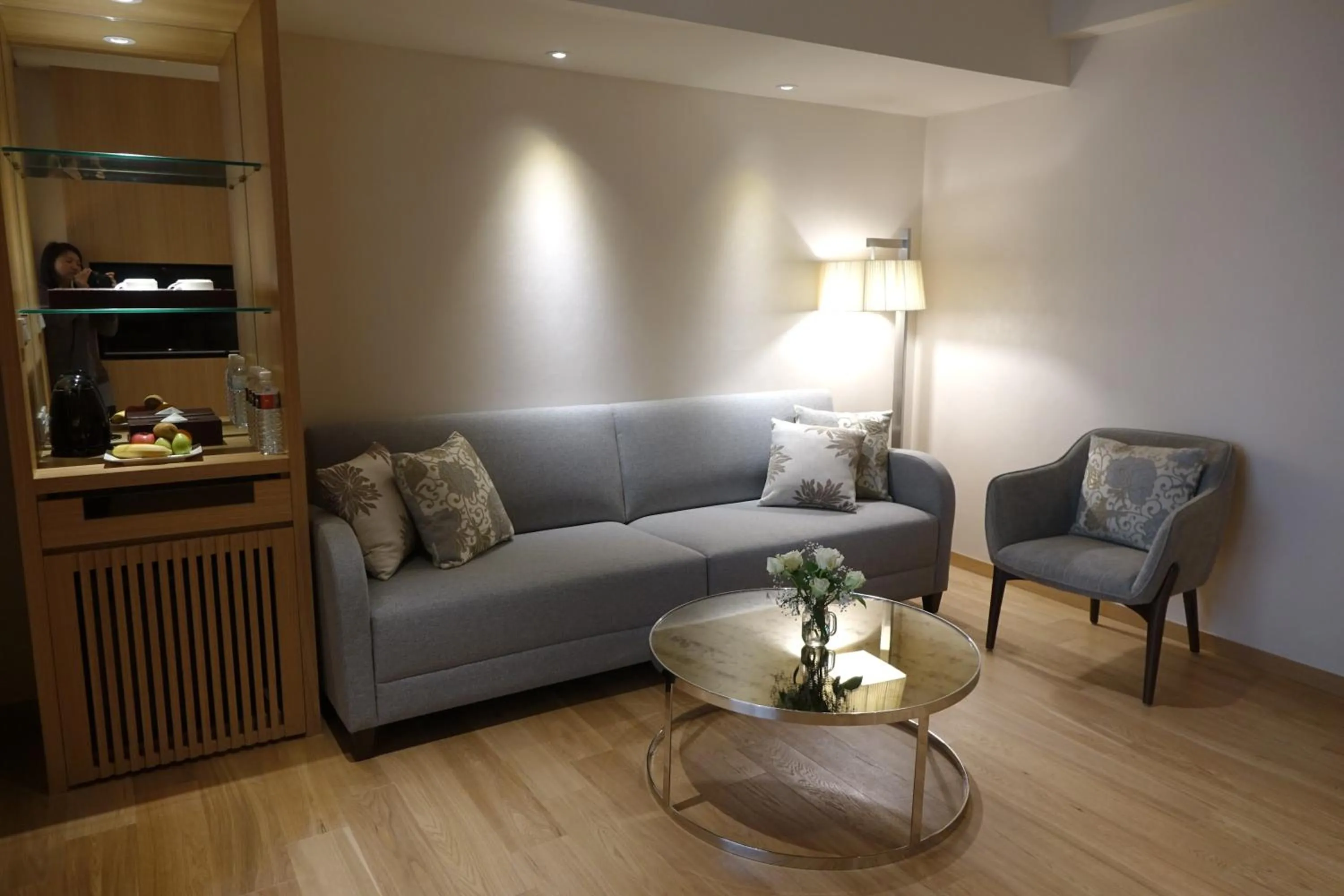 Living room in Chiayi Maison de Chine Hotel