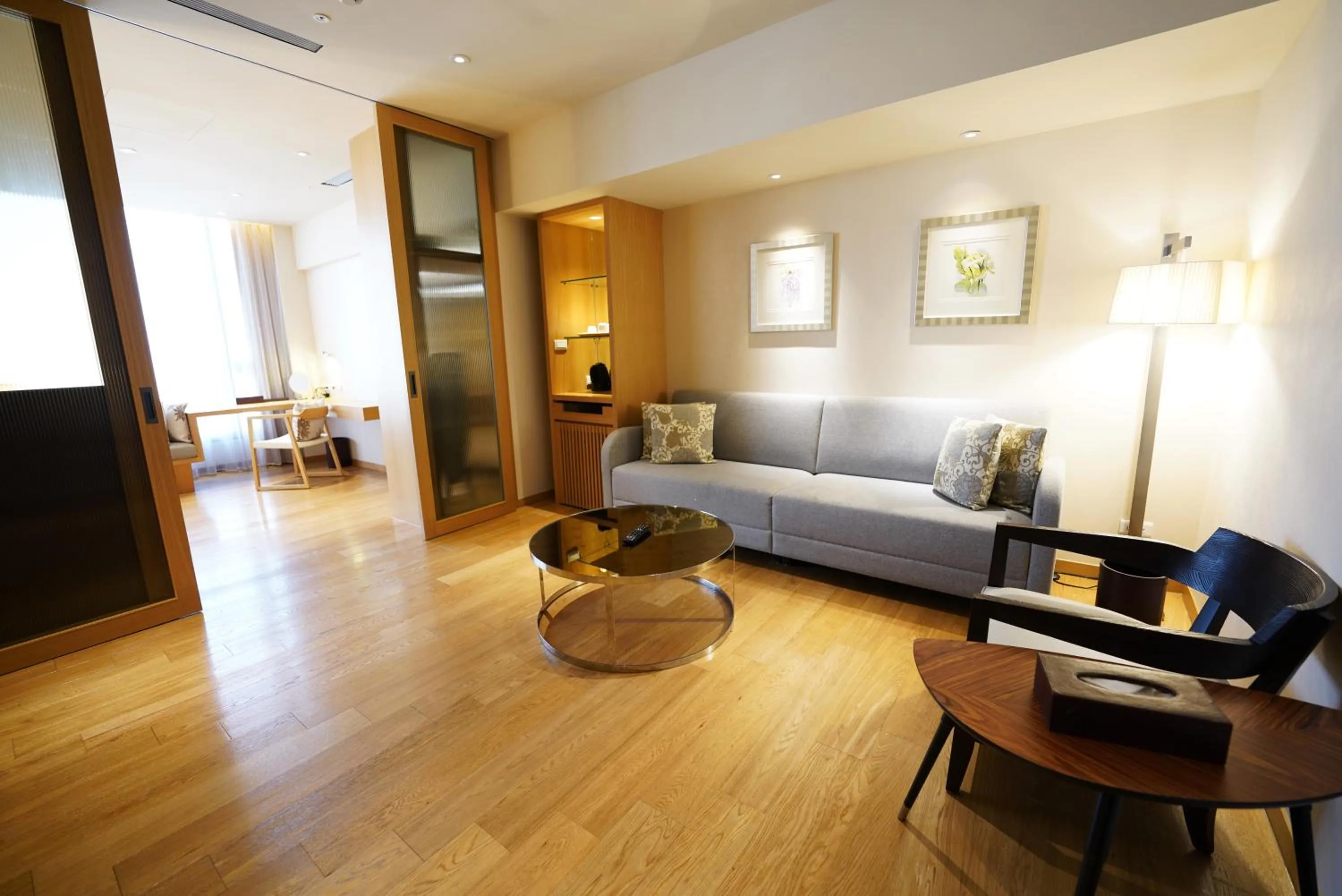 Living room in Chiayi Maison de Chine Hotel