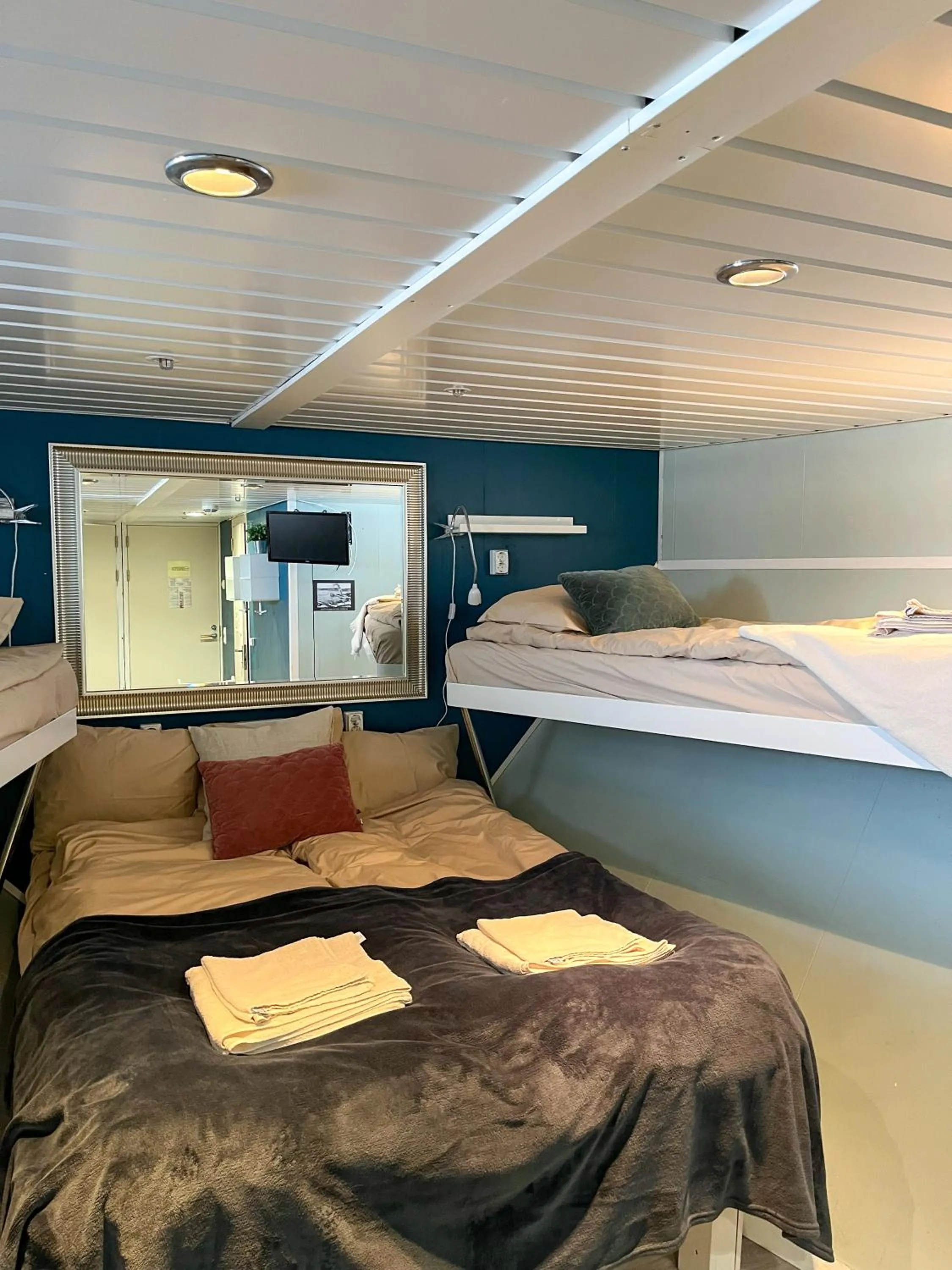 Bed in Hotellilaiva Wuoksi