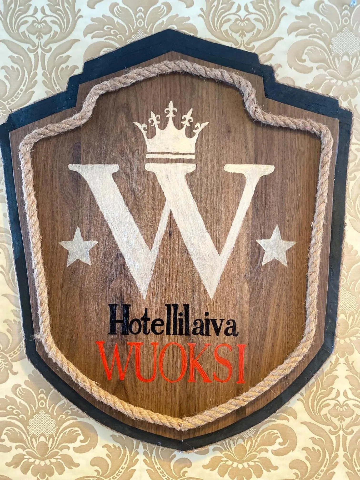 Property logo or sign in Hotellilaiva Wuoksi