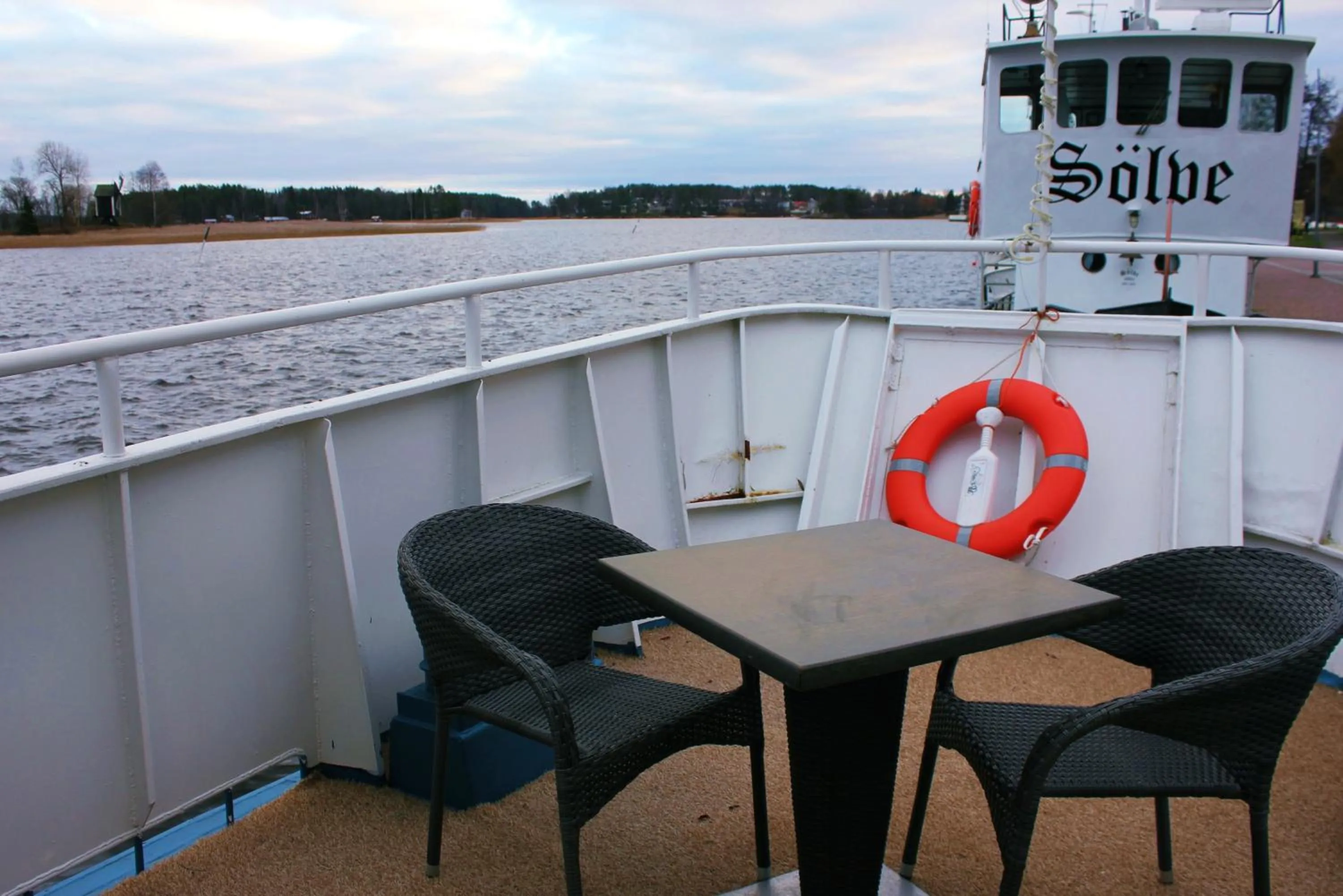 Balcony/Terrace in Hotellilaiva Wuoksi