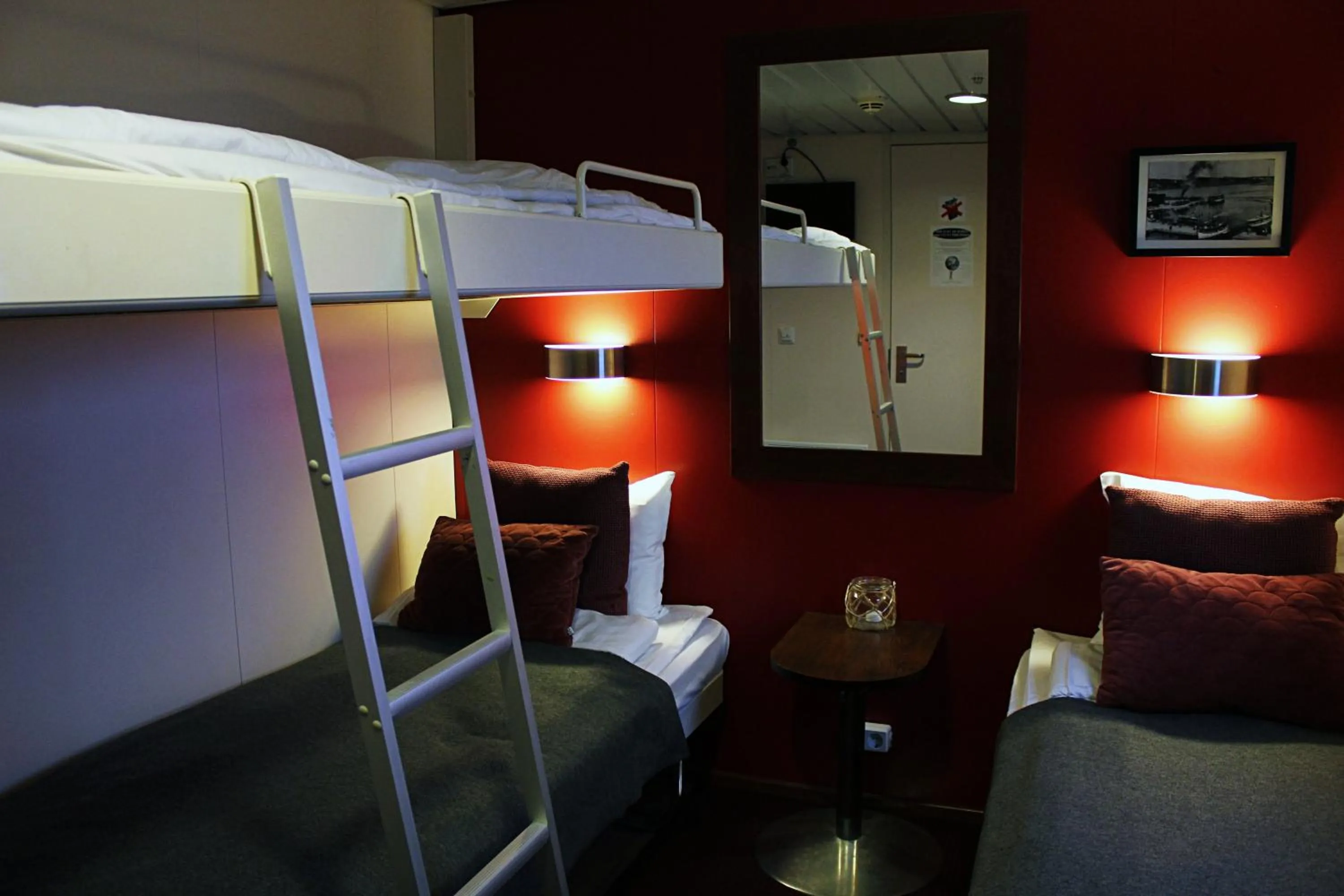 Bed in Hotellilaiva Wuoksi