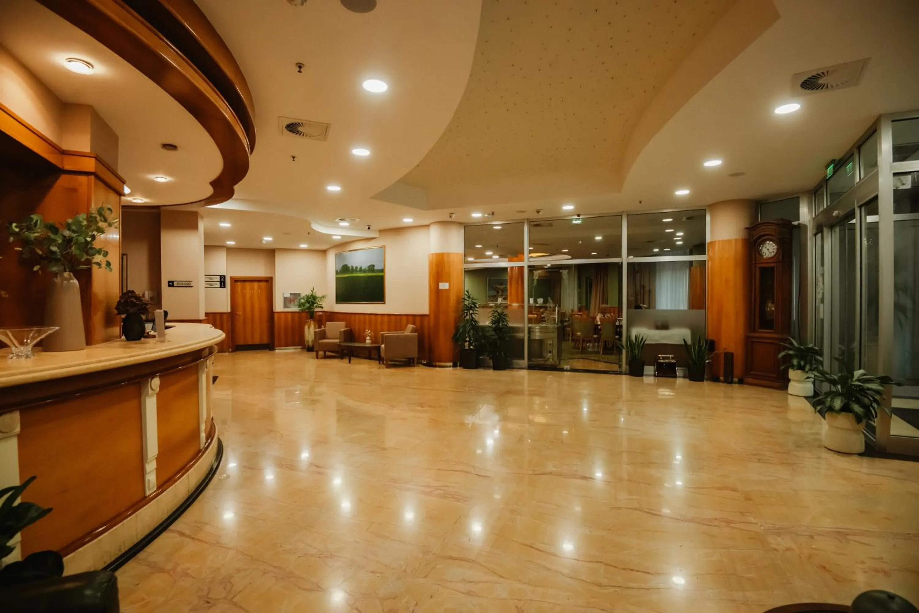 Lobby or reception in Hotel Karpos