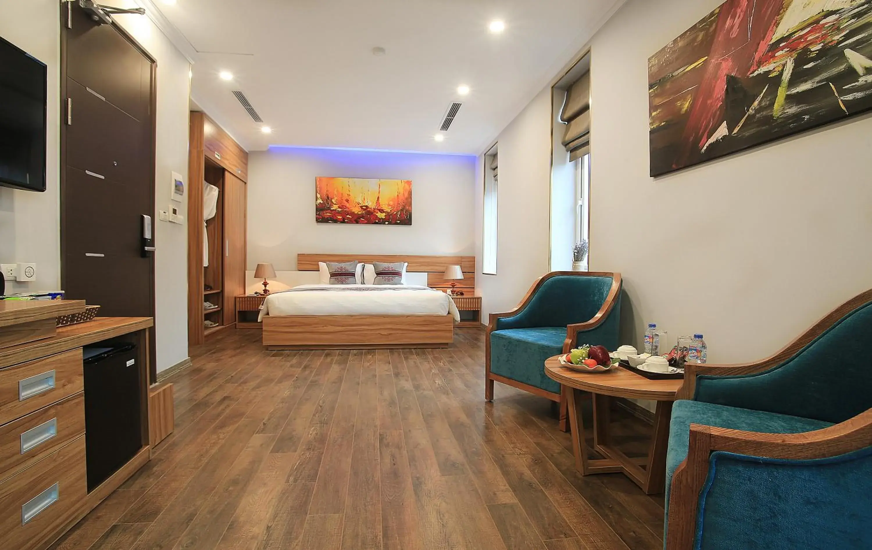 Bed in Oriana Hotel Bed in Oriana Hotel