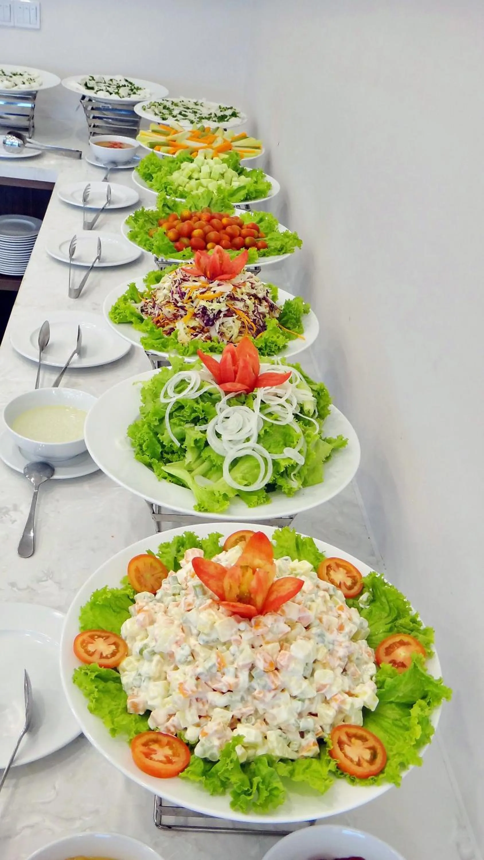 Breakfast in Lenid Ocean View Hotel