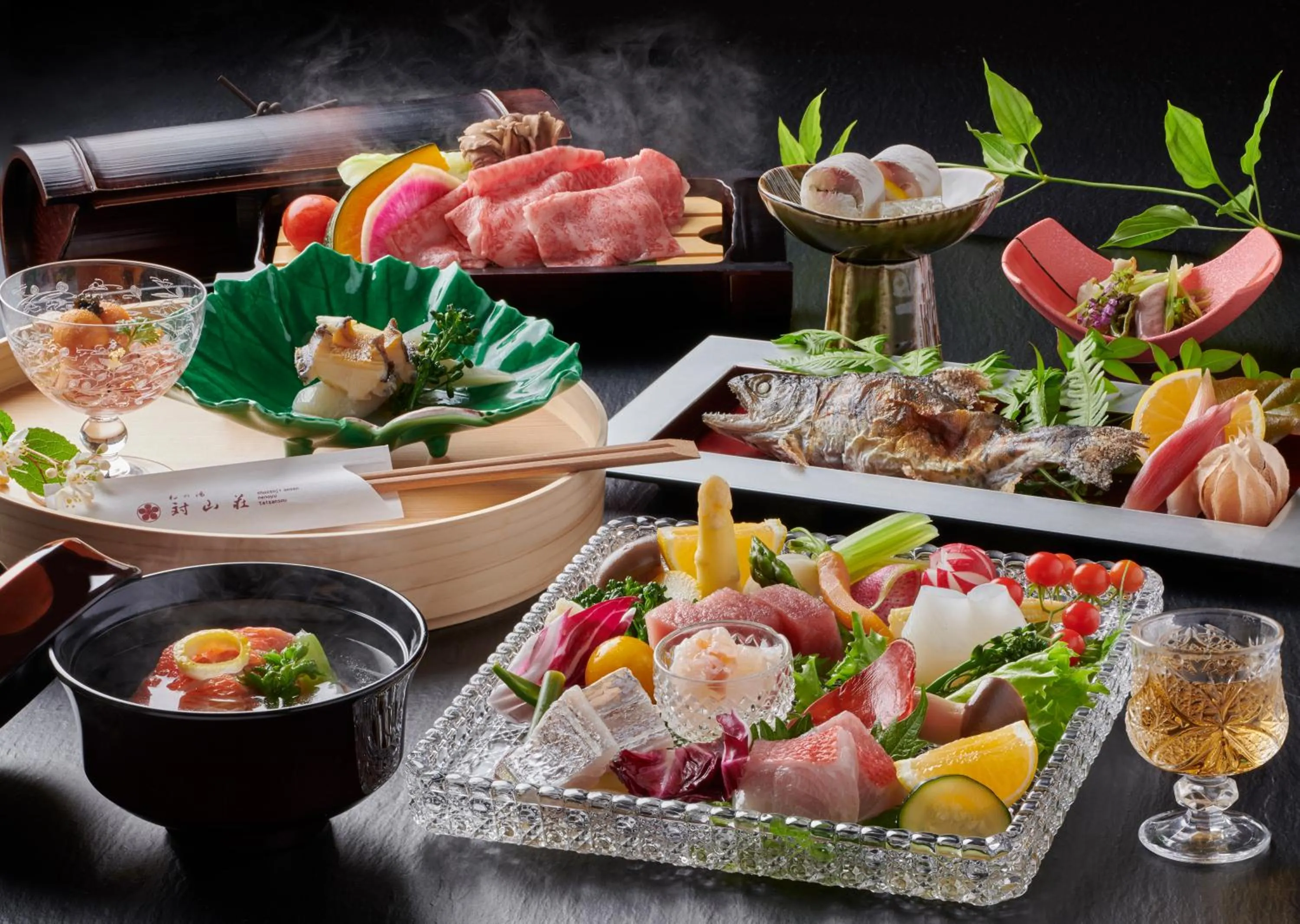 Dinner in AKARI et KAORI formerly Taizanso