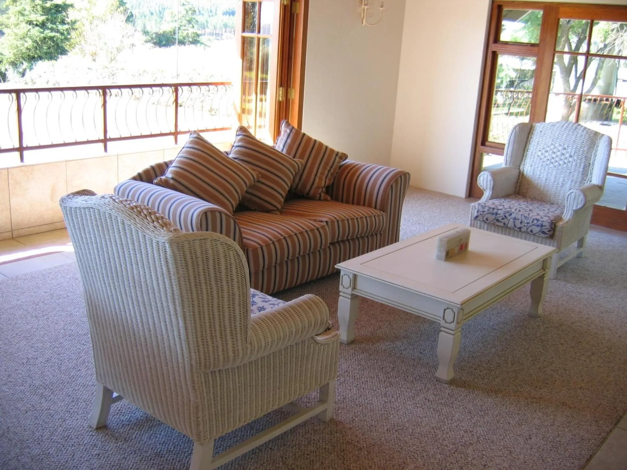 Patio in The Nest Drakensberg Mountain Resort Hotel