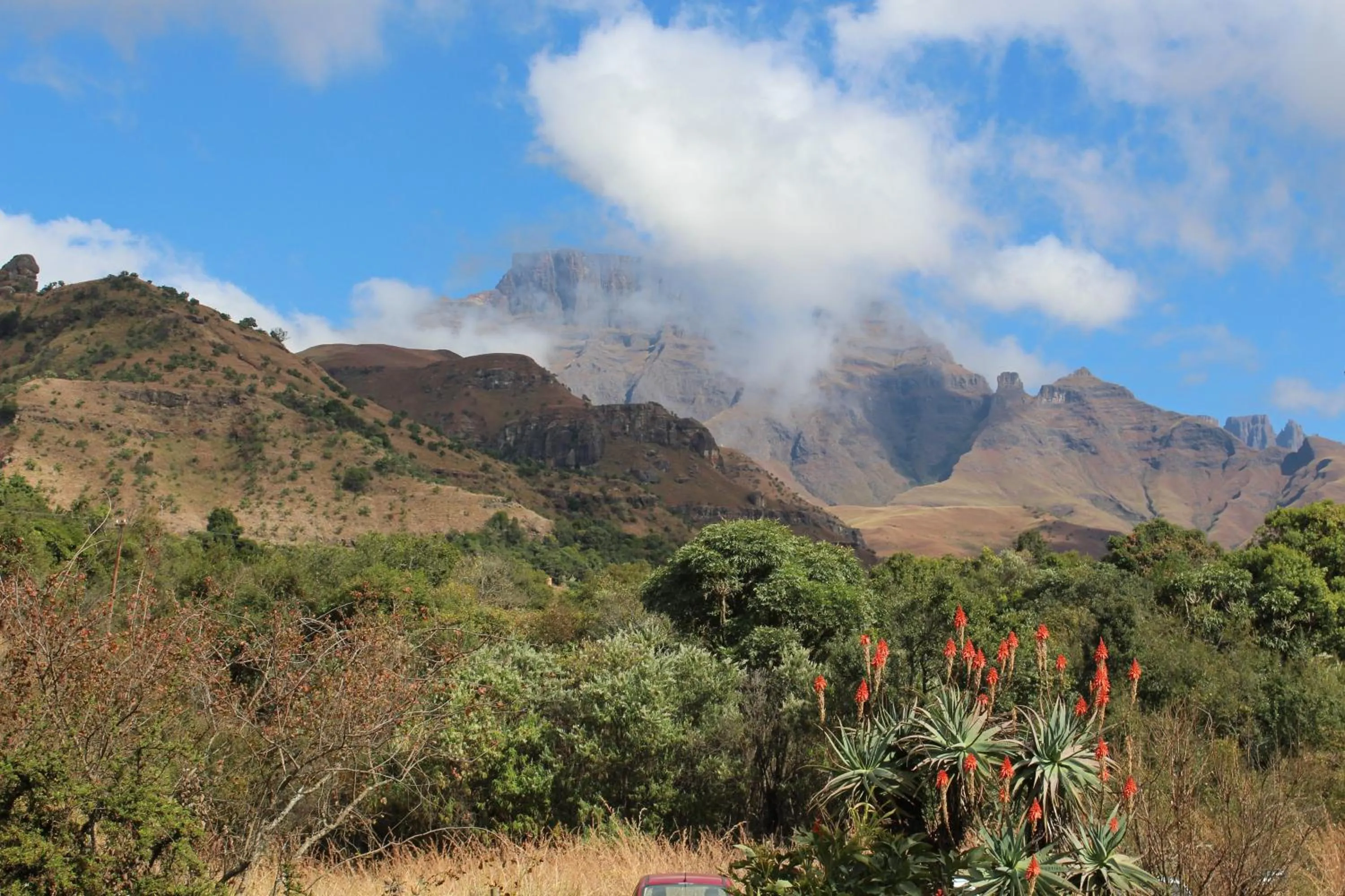 Hiking in The Nest Drakensberg Mountain Resort Hotel