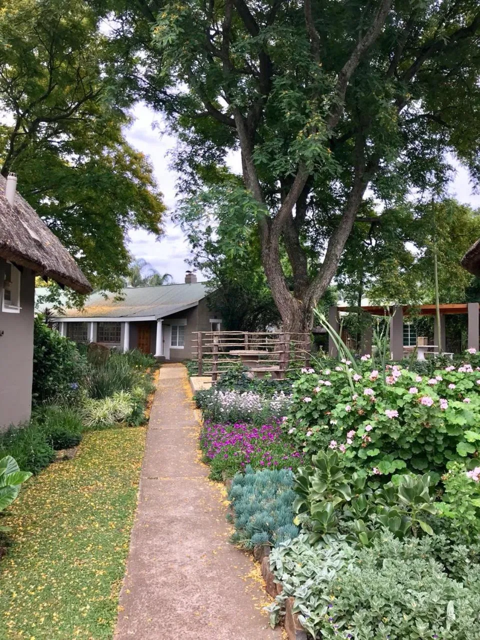 Garden view in The Nest Drakensberg Mountain Resort Hotel