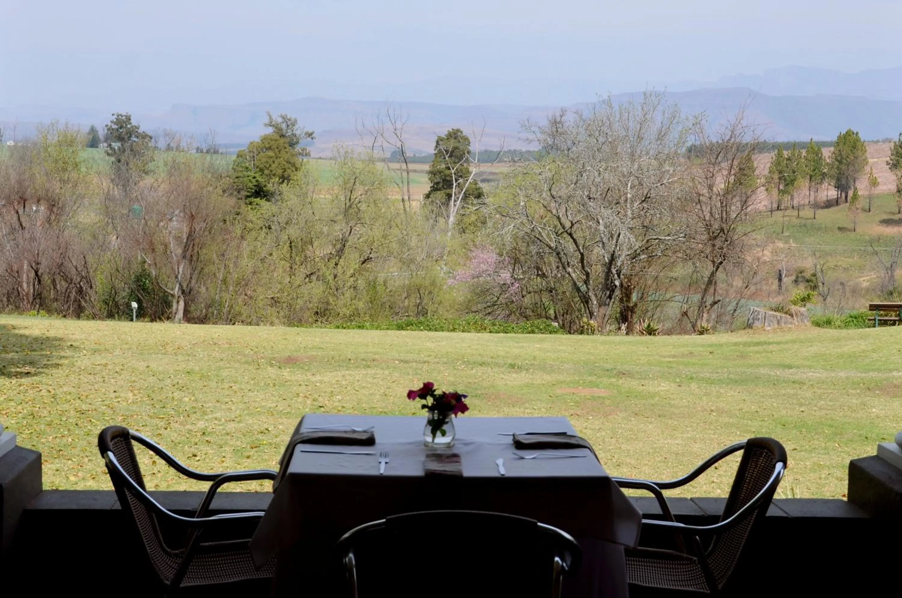 Mountain view in The Nest Drakensberg Mountain Resort Hotel