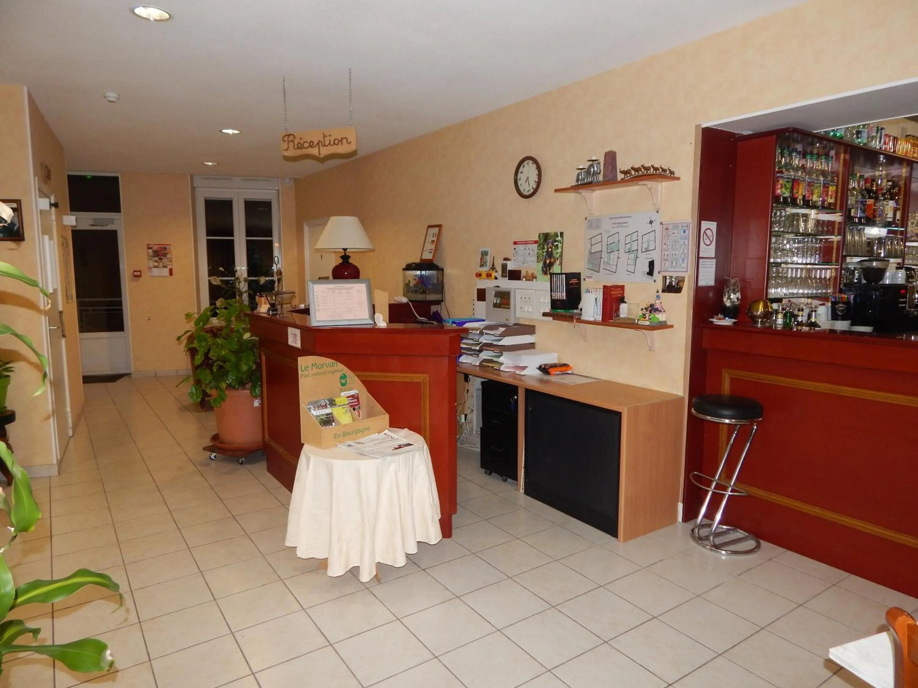 Lobby or reception in Le Lion D'or