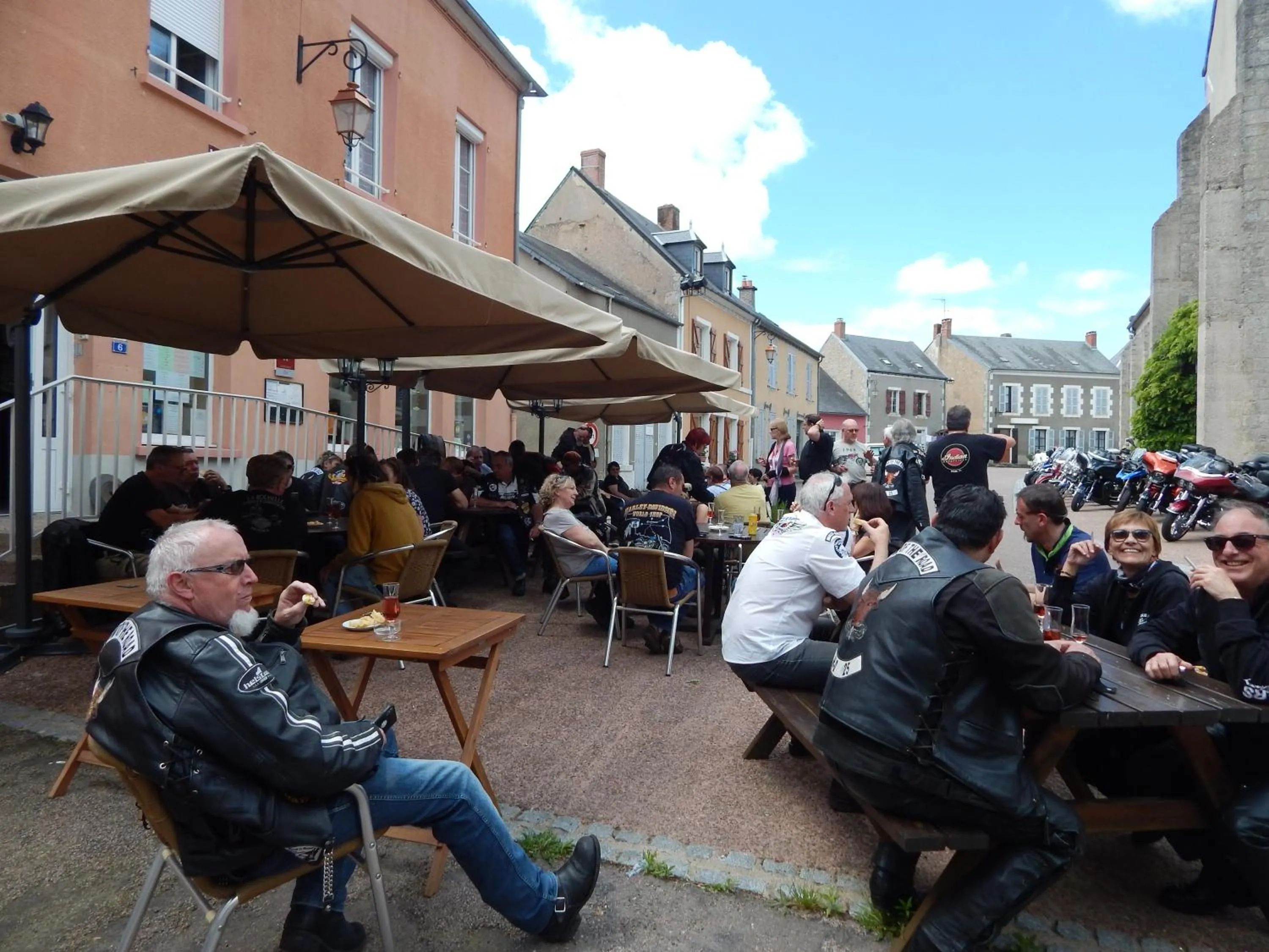 Patio in Le Lion D'or