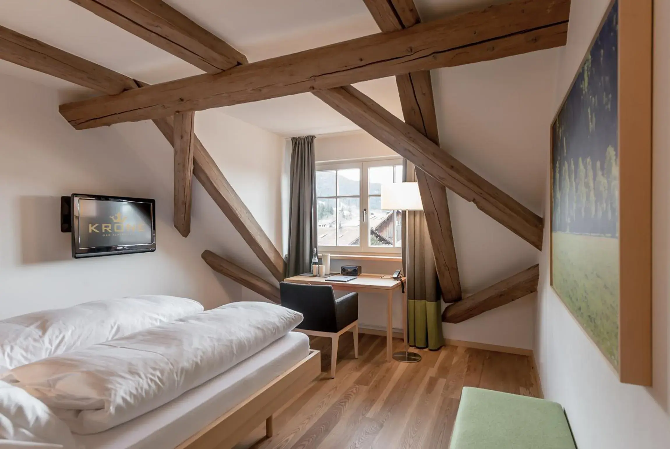 Photo of the whole room, Bed in Alpenhotel Krone