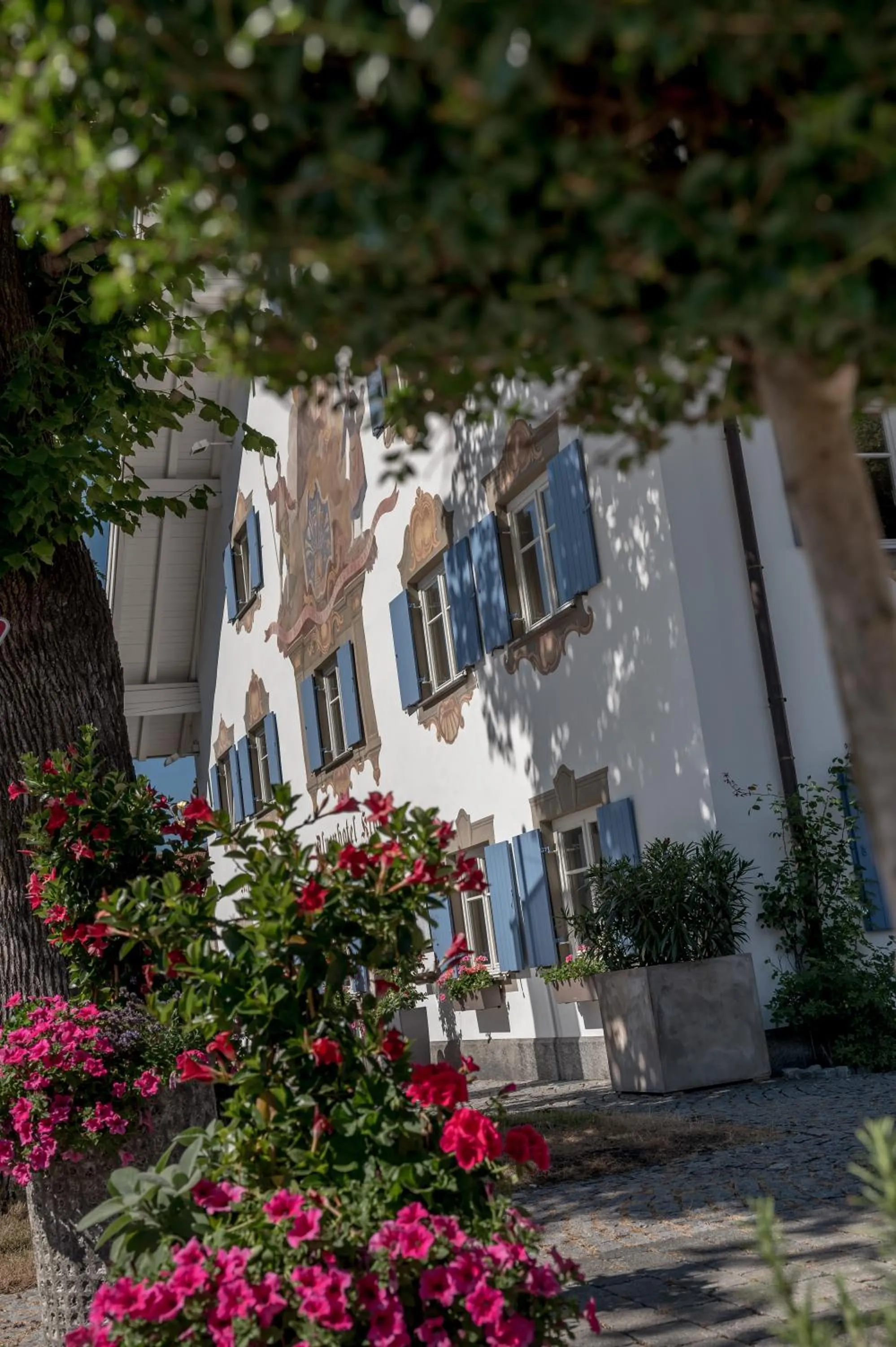 Property building in Alpenhotel Krone