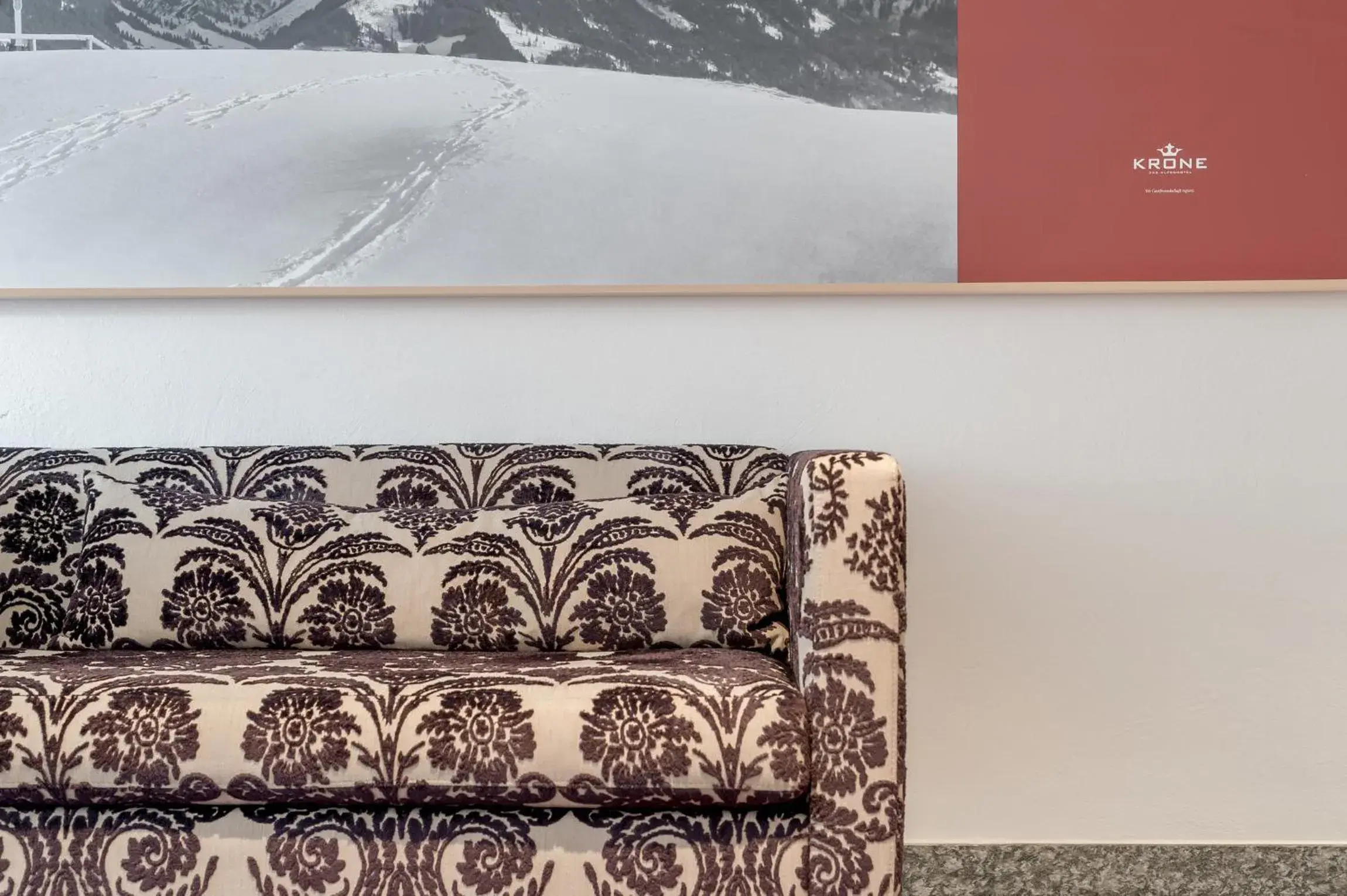 Decorative detail, Seating Area in Alpenhotel Krone